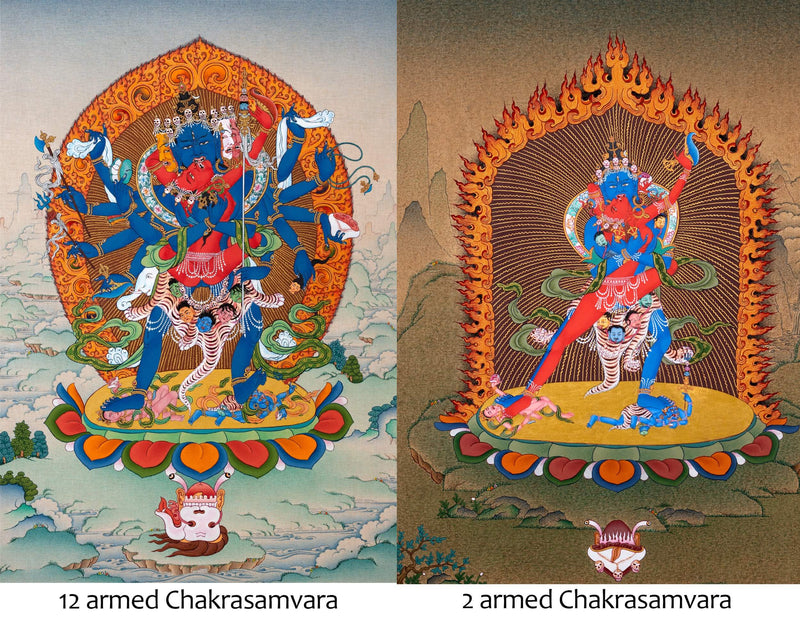 Chakrasamvara thangka