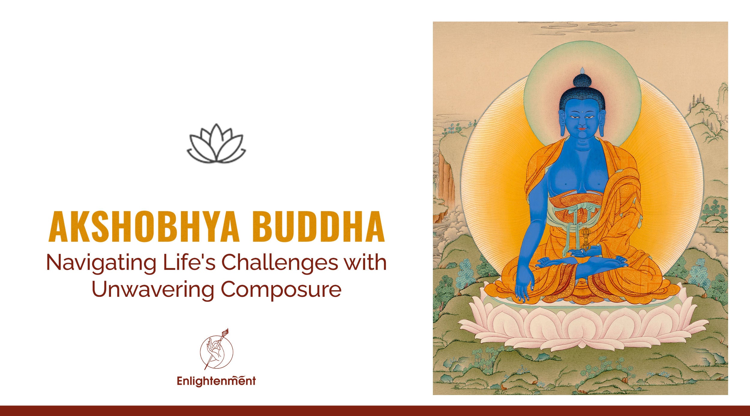 Akshobhya Buddha: Navigating Life's Challenges with Unwavering Composure