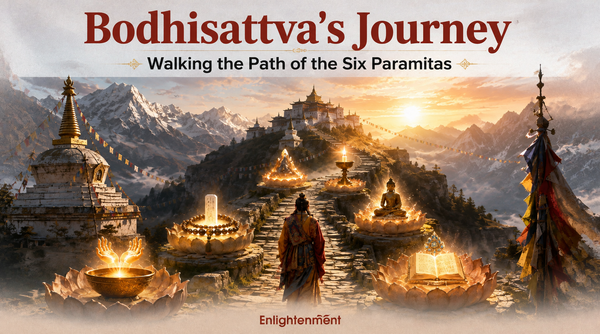 Bodhisattva's Journey Walking the Path of the Six Paramitas