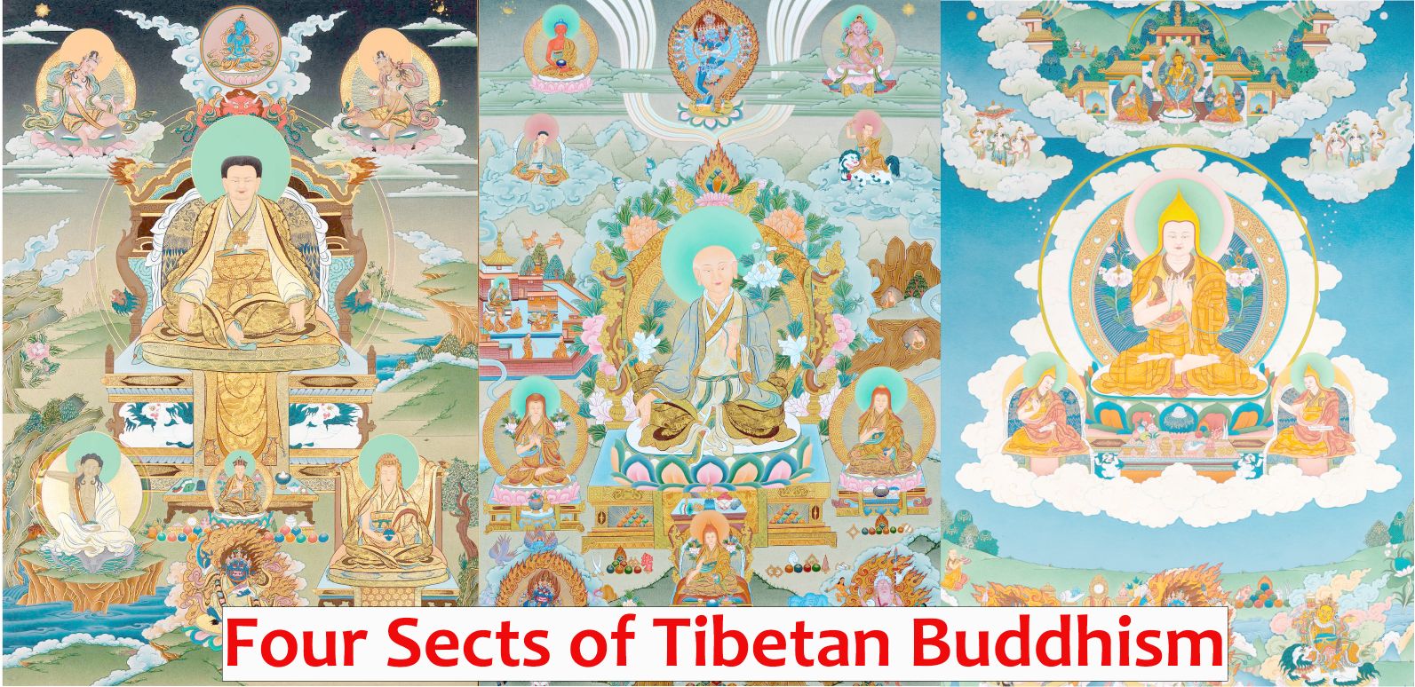 What are the Four Sects/ Schools of Tibetan Buddhism?