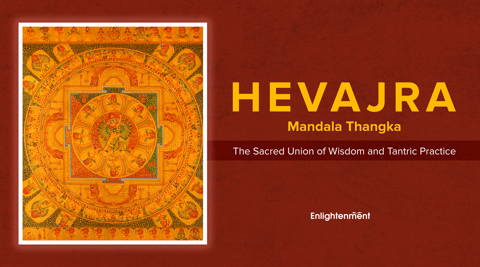 Hevajra Mandala Thangka: The Sacred Union of Wisdom and Tantric Practice