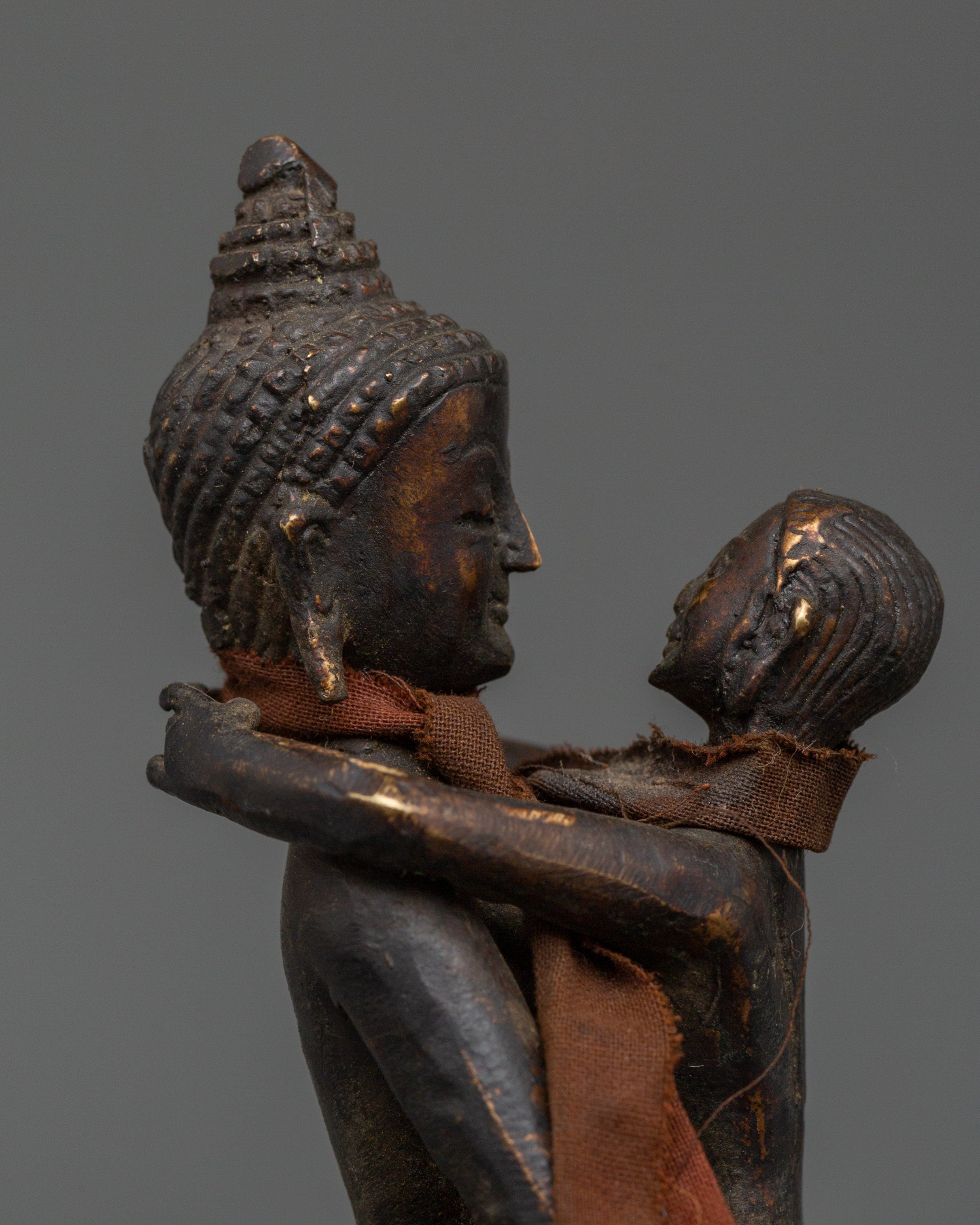 Tibetan Samantabhadra with consort | Tantric Yab Yum Deity Statue