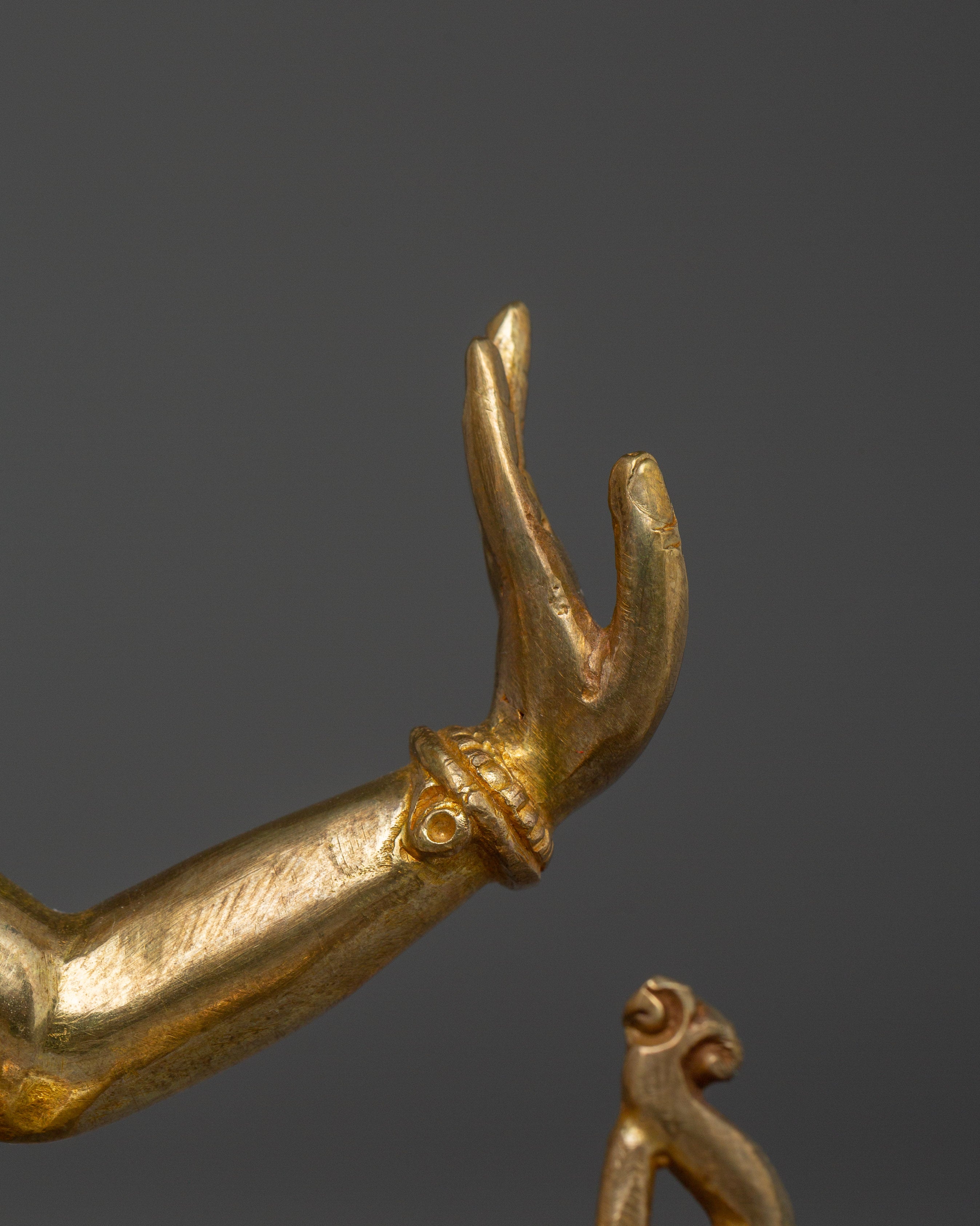 Tibetan Buddhist Deity Namgyalma Copper Statue | Spiritual Protector Sculpture