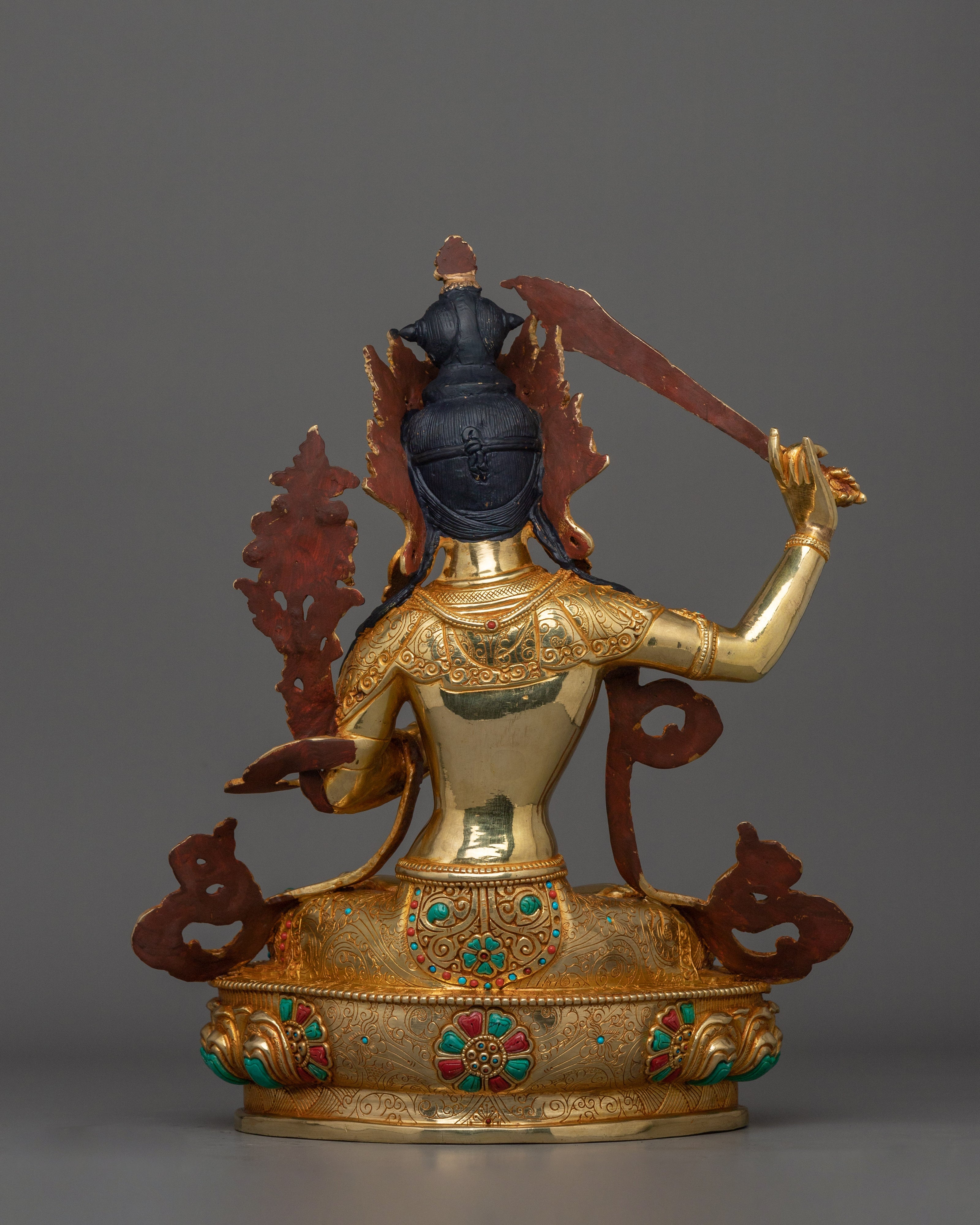 Manjushri Wisdom Bodhisattva Statue | Embodiment of Divine Wisdom