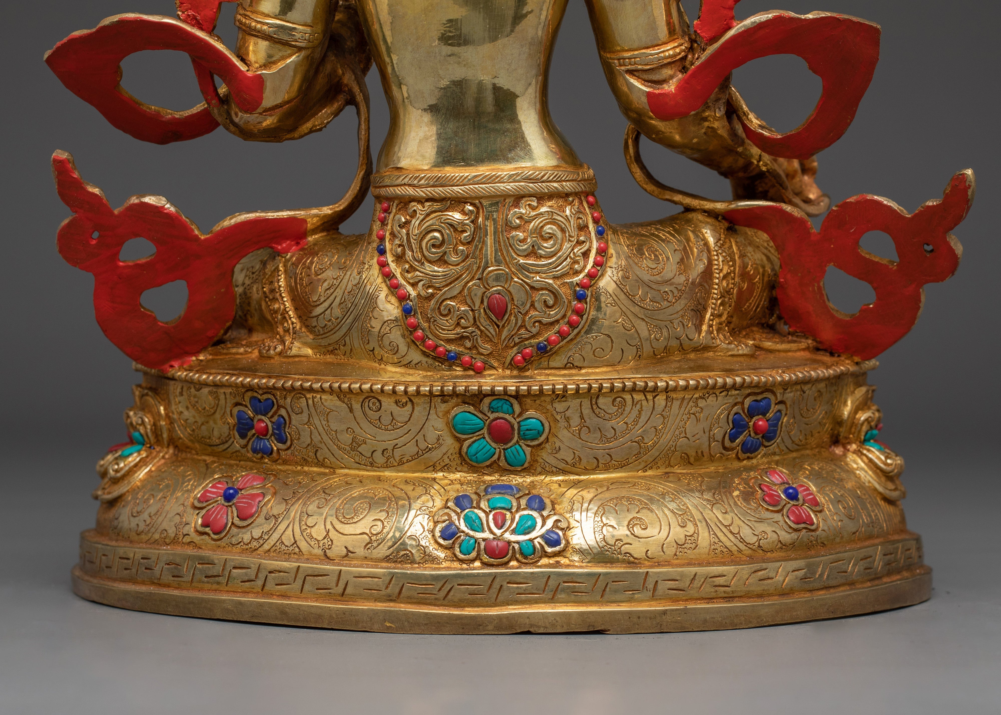 Himalayan Shyama Tara Statue | Green Tara - Mother of All Buddhas