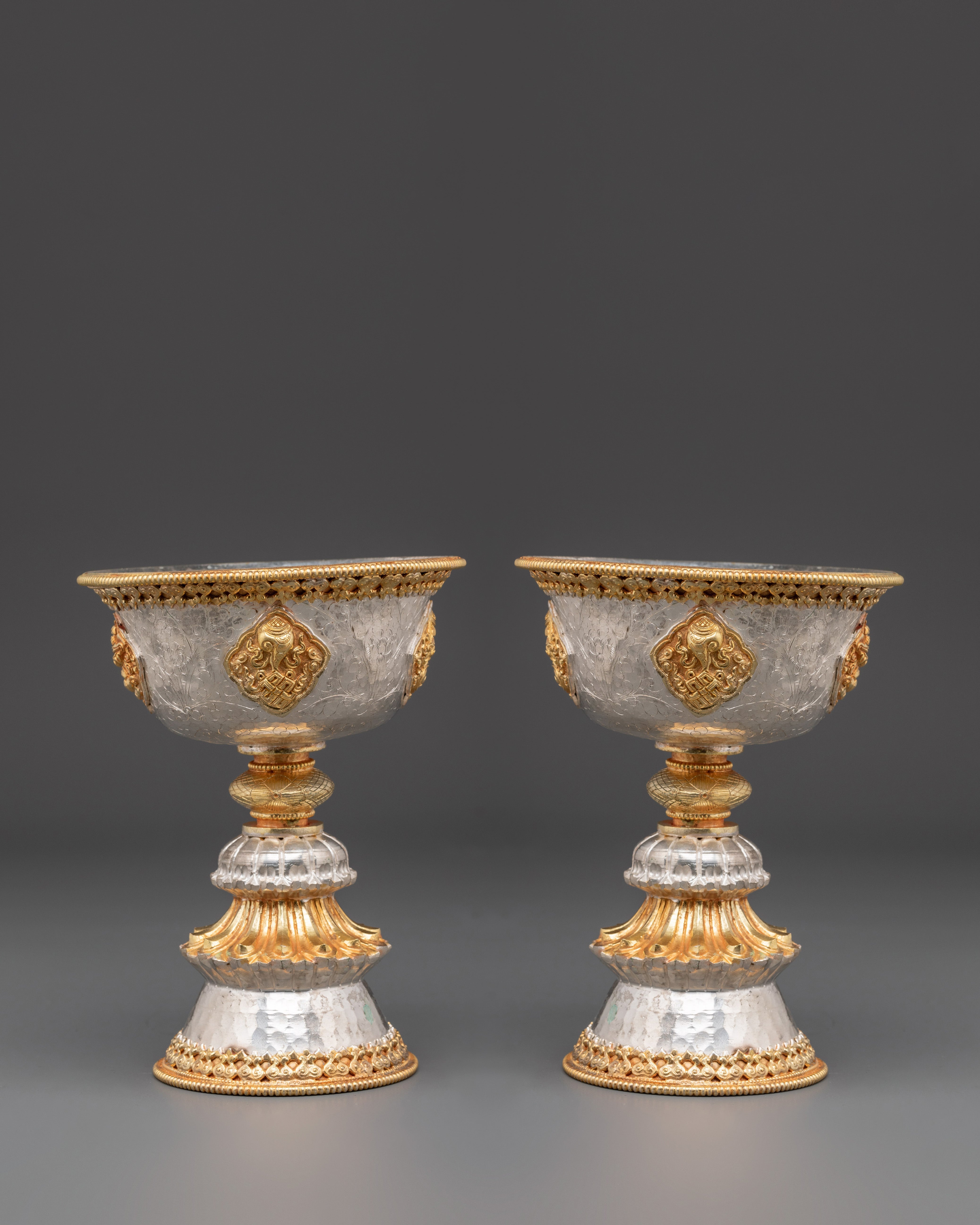 Tibetan Butter Lamp Set