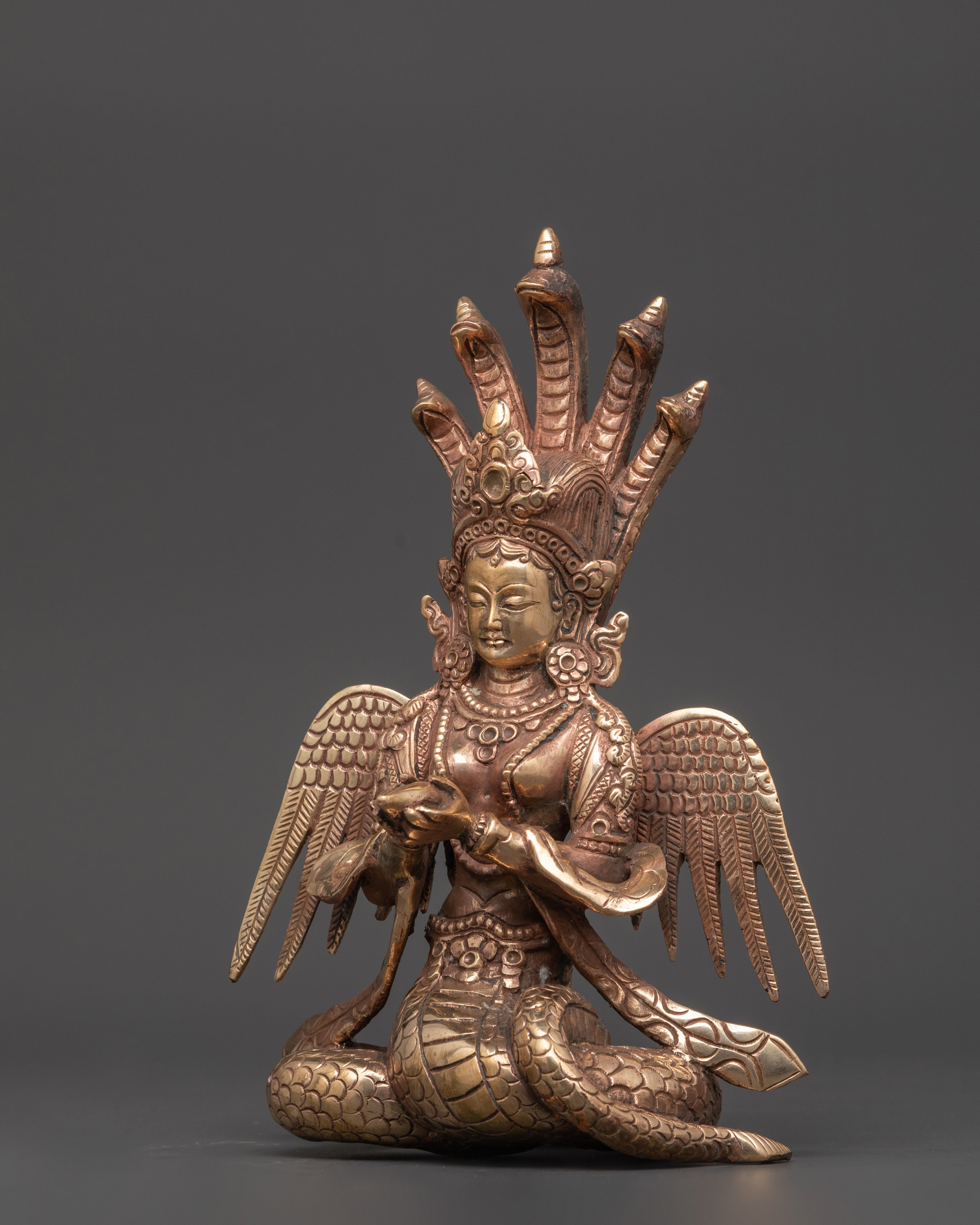 Naagkanya Serpent Goddess Statue | Symbol of Wisdom and Fertility