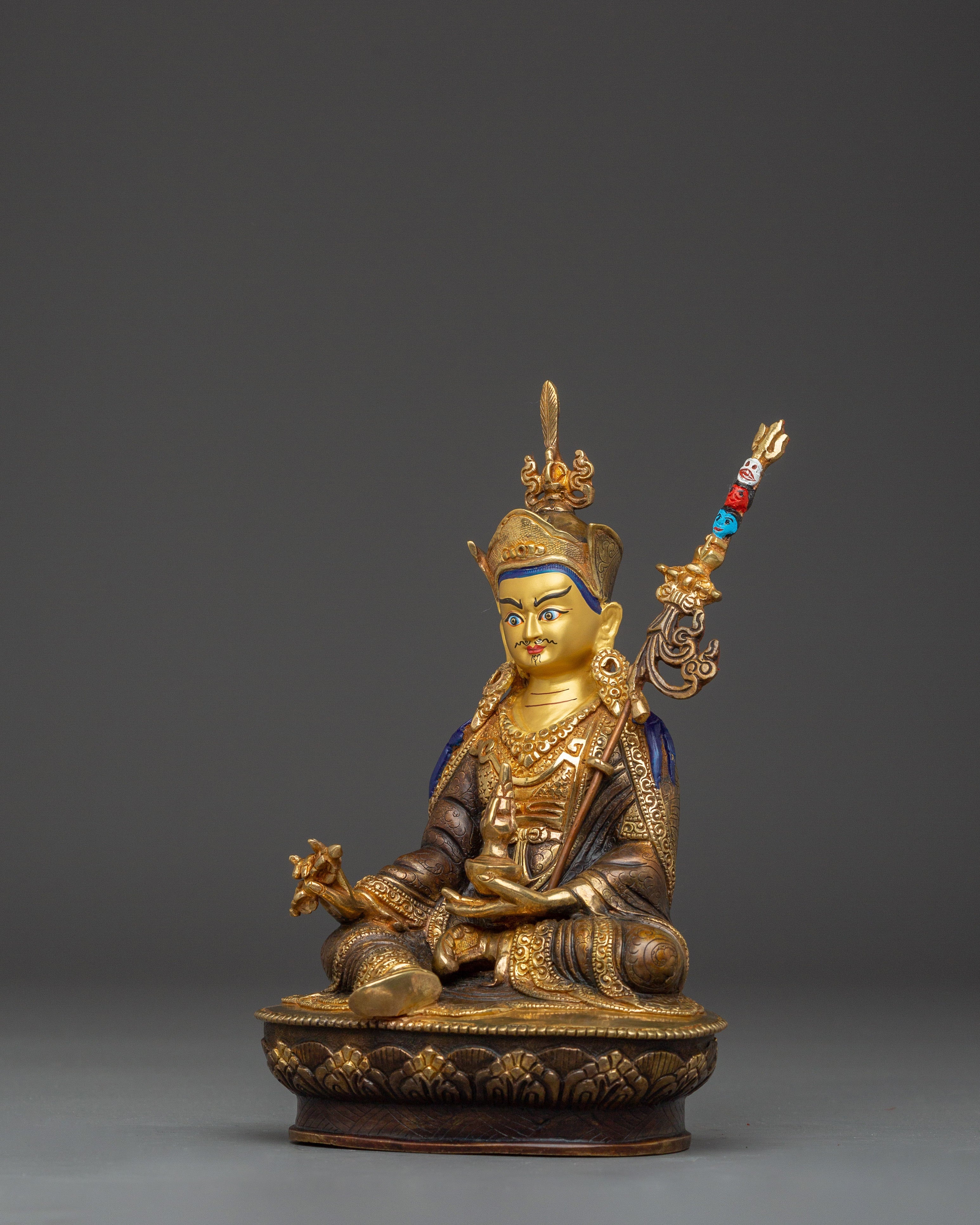 Devotional Artwork of Guru Rinpoche | Lotus-Born Master