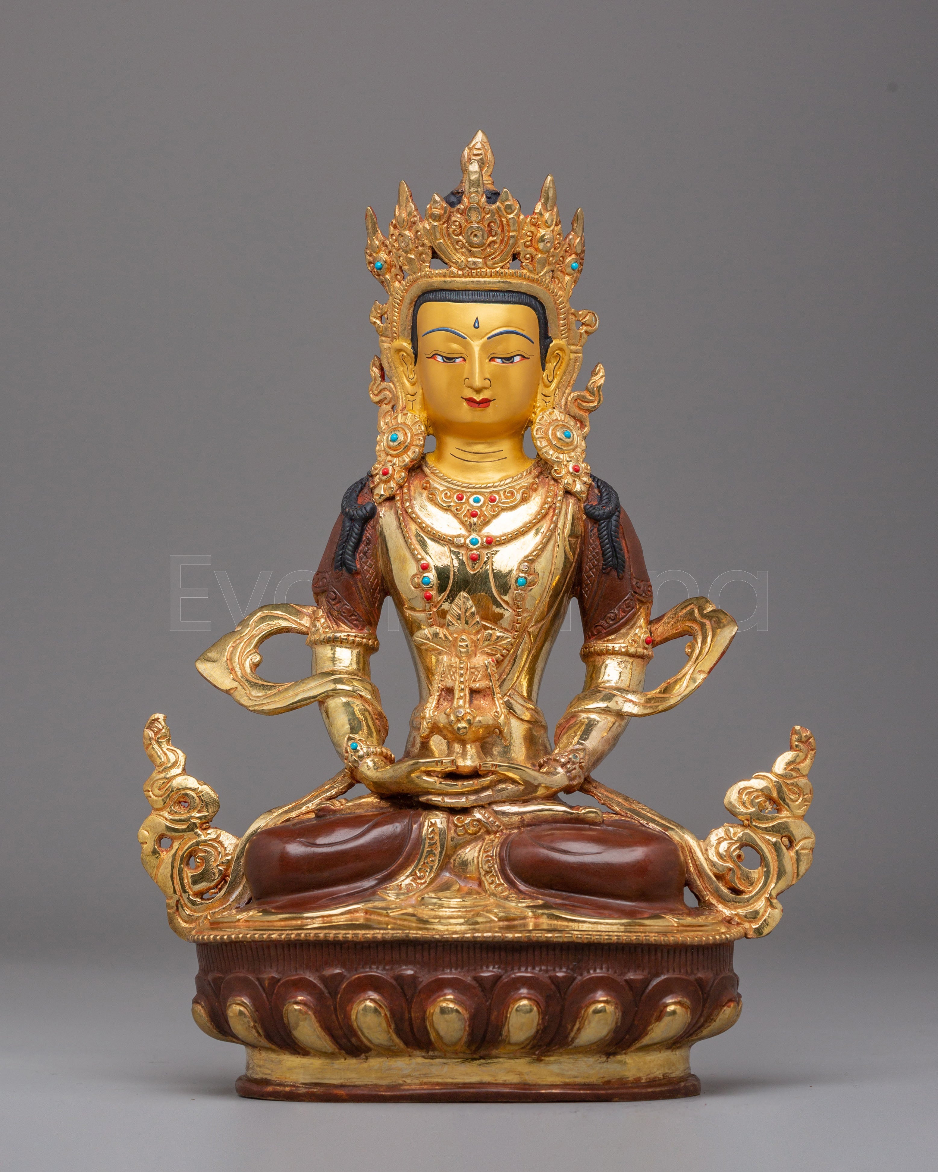 Tibetan Handmade Sculpture of Amitayus