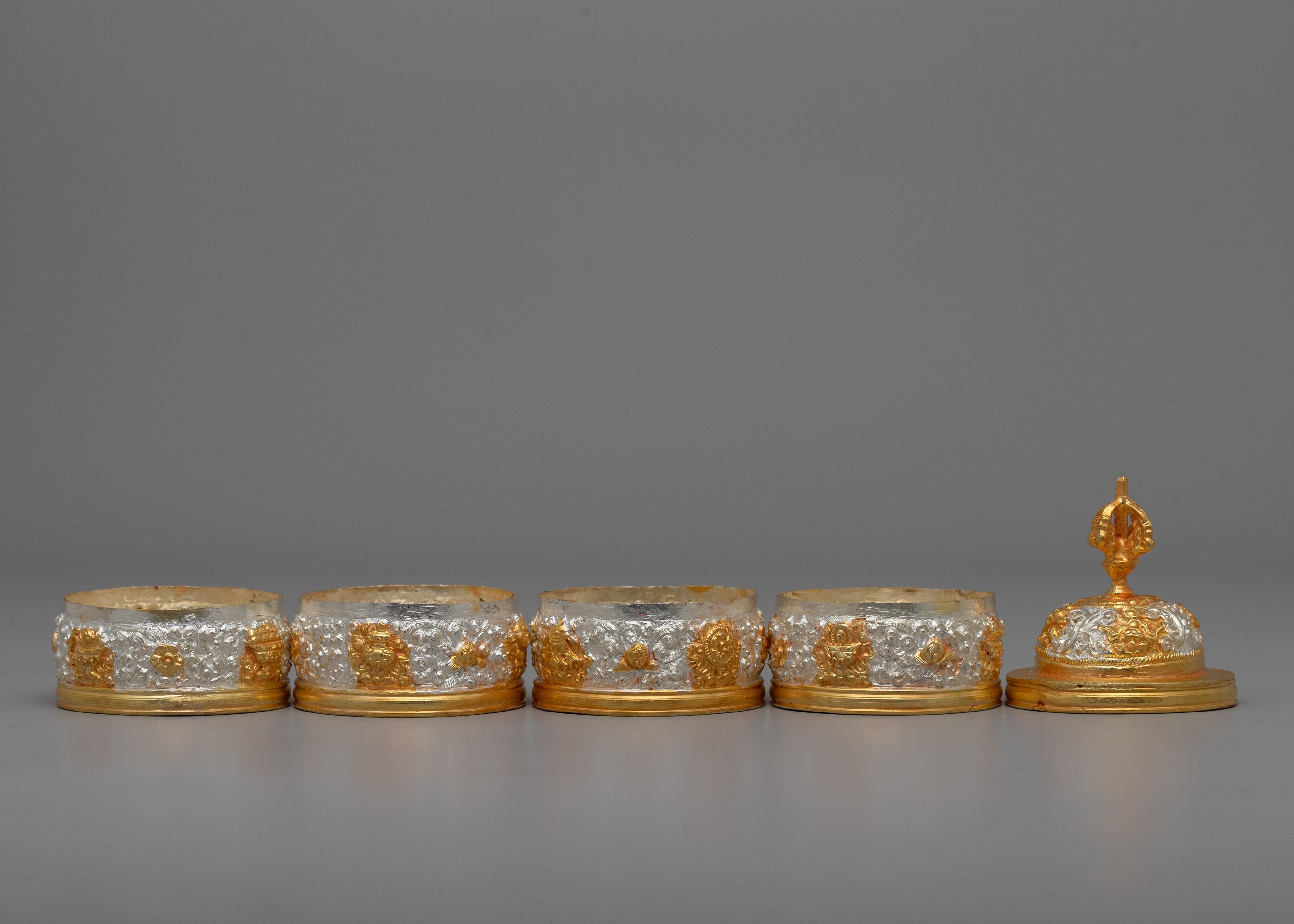 Handmade Japher for Traditional Rituals | Sacred Rice Holder for Spiritual Practice