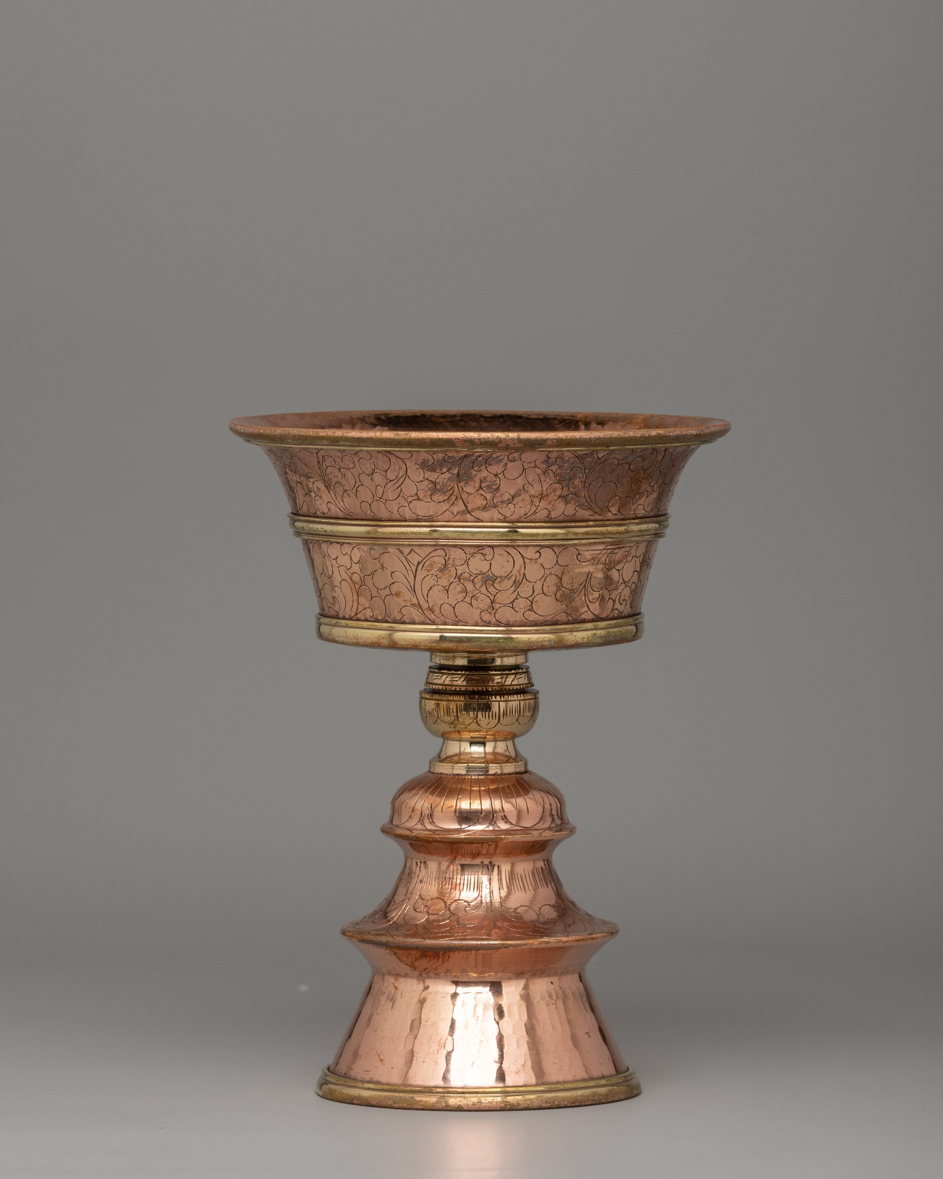 handcrafted-copper-butter-lamp