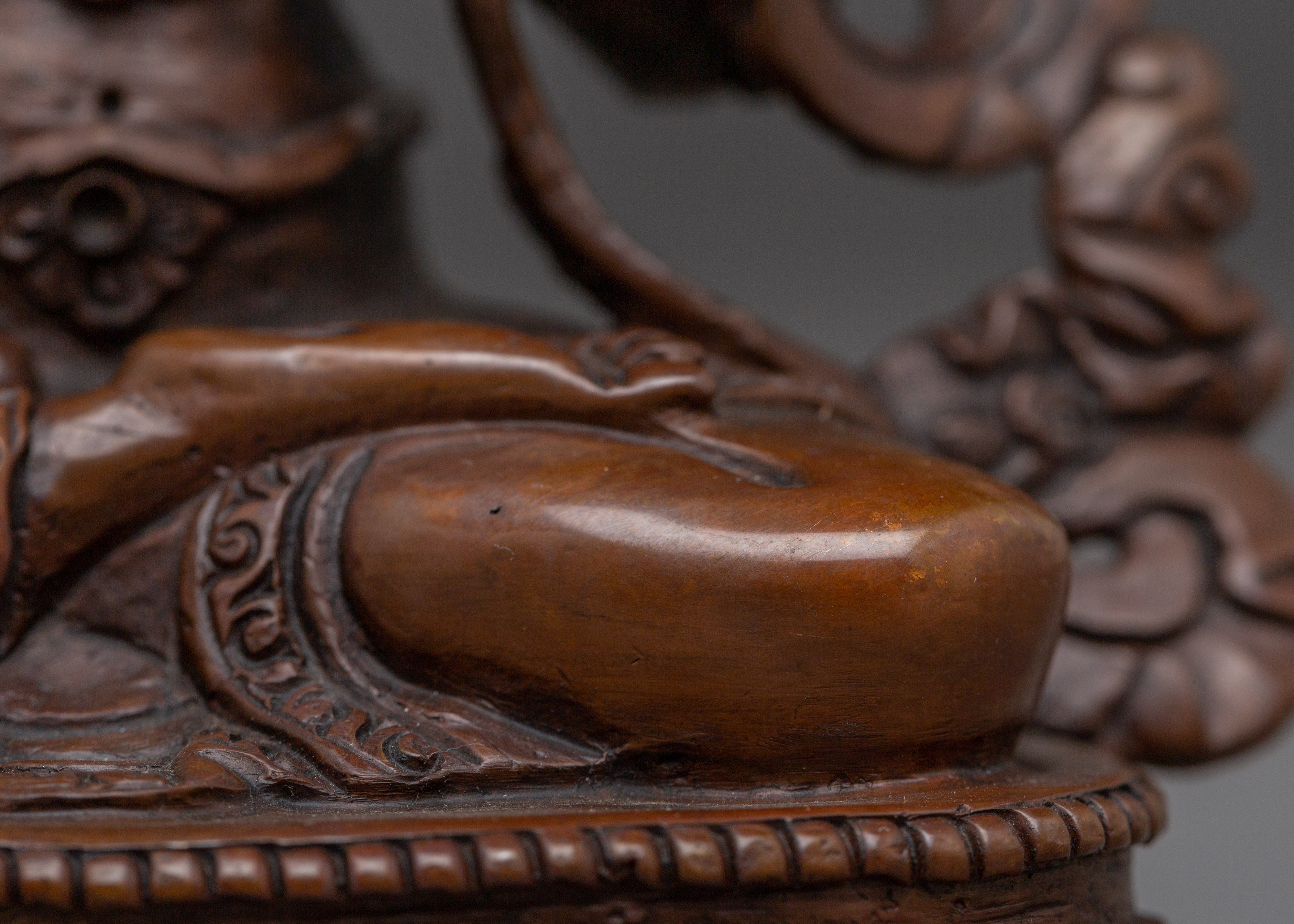 Oxidized Sita Tara Statue | White Tara - Tibetan Healing Deity