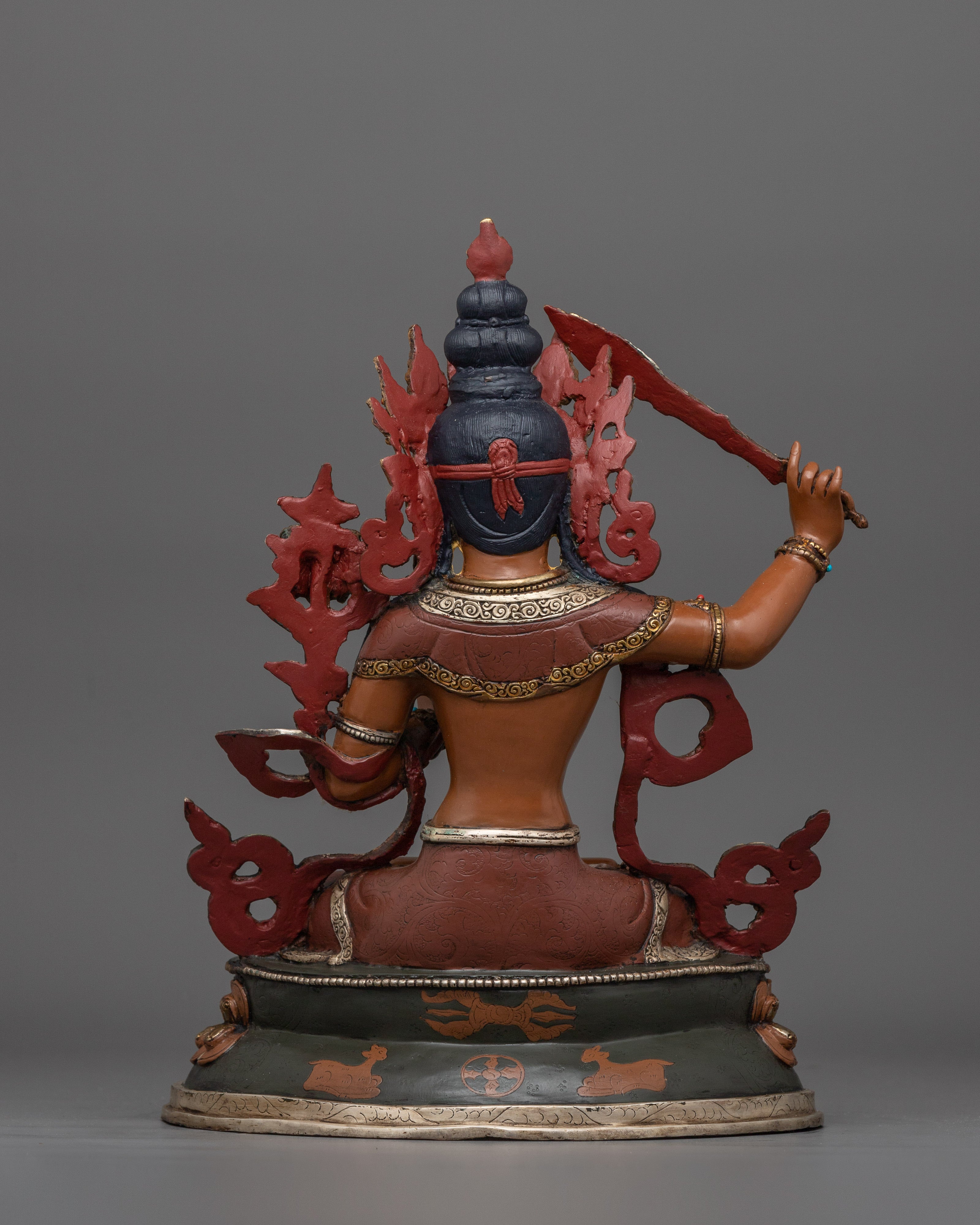 Youthful Bodhisattva Manjushri Statue | Sword of Wisdom