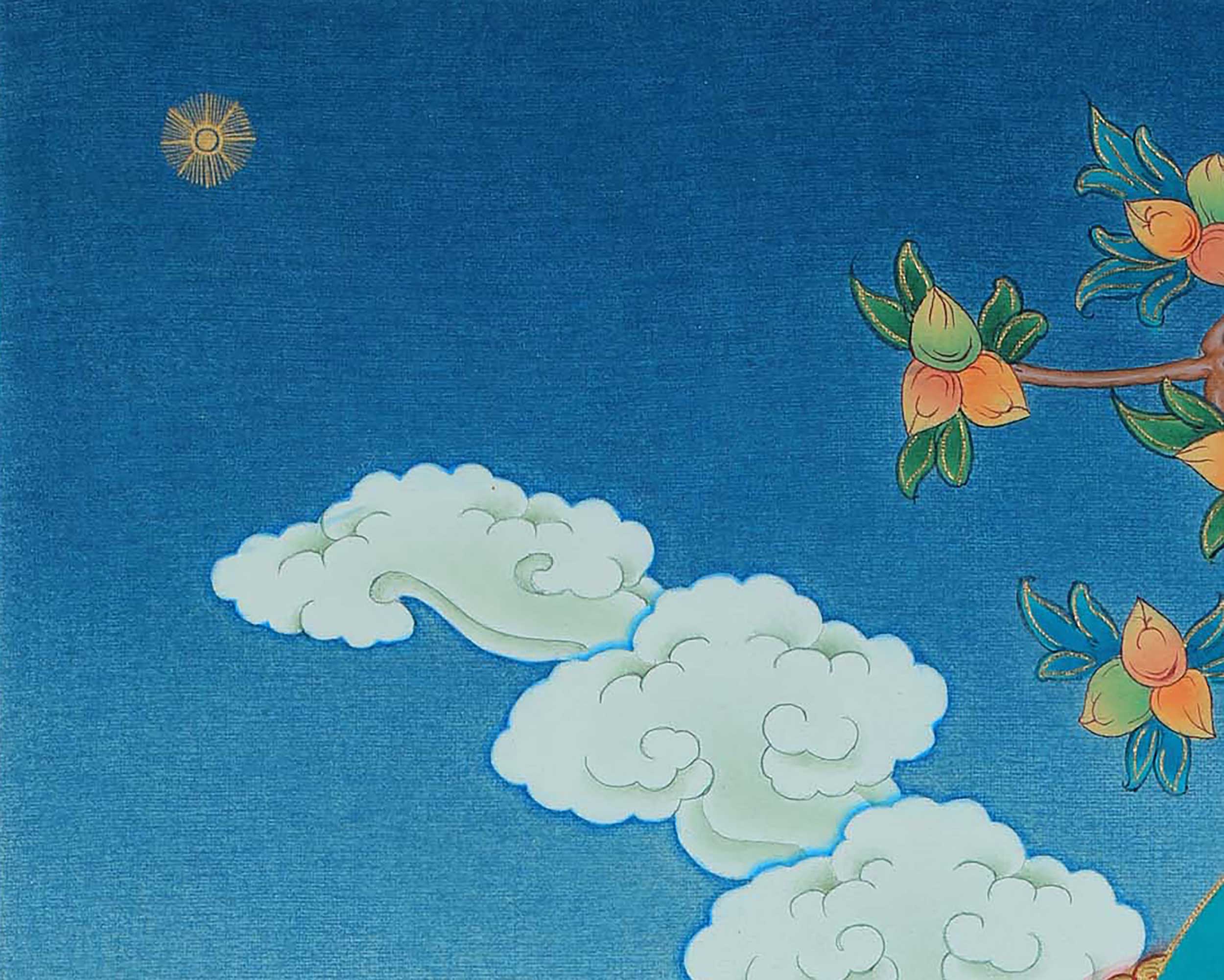 The Spiritual Elegance of White Tara | Goddess of Longevity | Traditional Hand painted Thangka