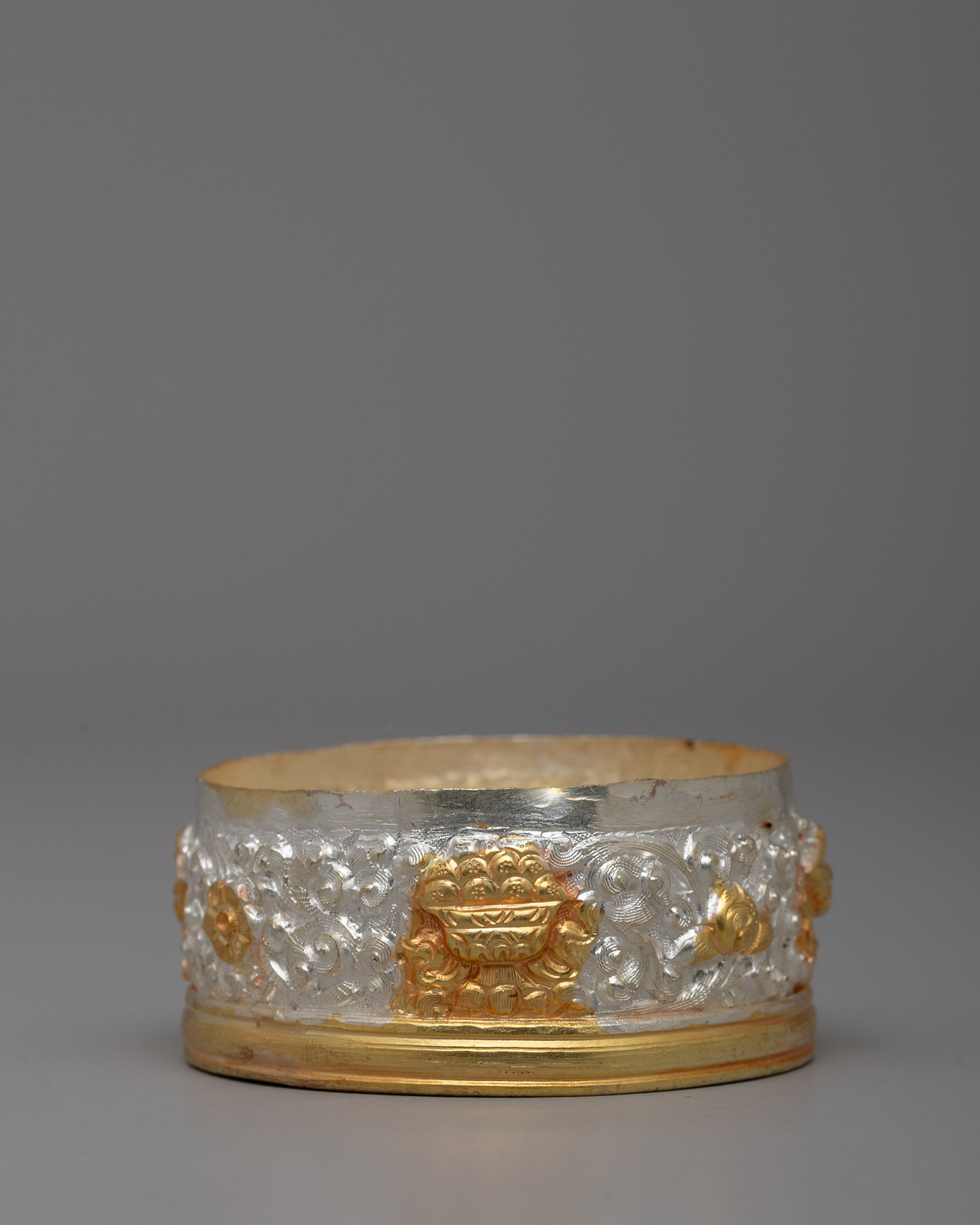 Handmade Japher for Traditional Rituals | Sacred Rice Holder for Spiritual Practice