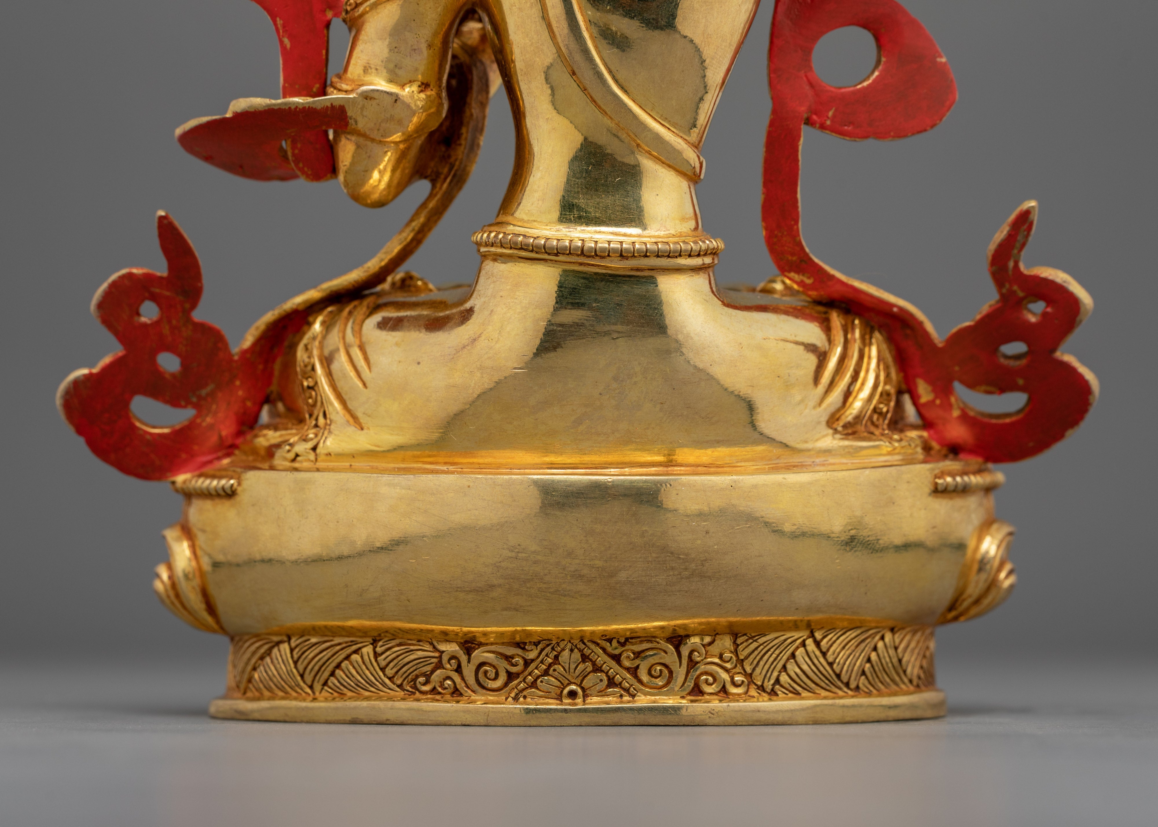 Manjushri Holding Sword Sculpture | Significant Bodhisattva in Mahayana literature