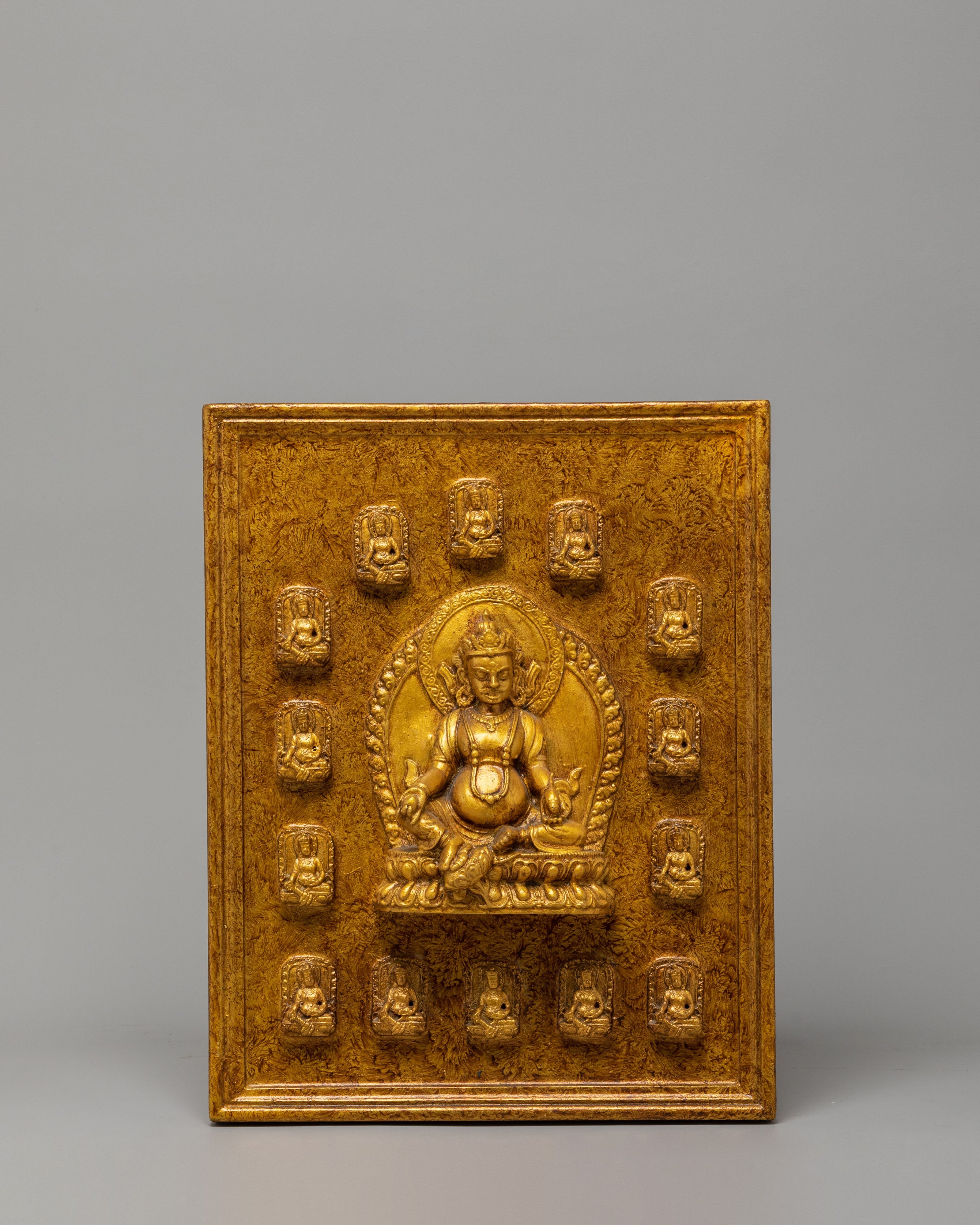 Buddhist Dzambhala Kubera Wall Hanging