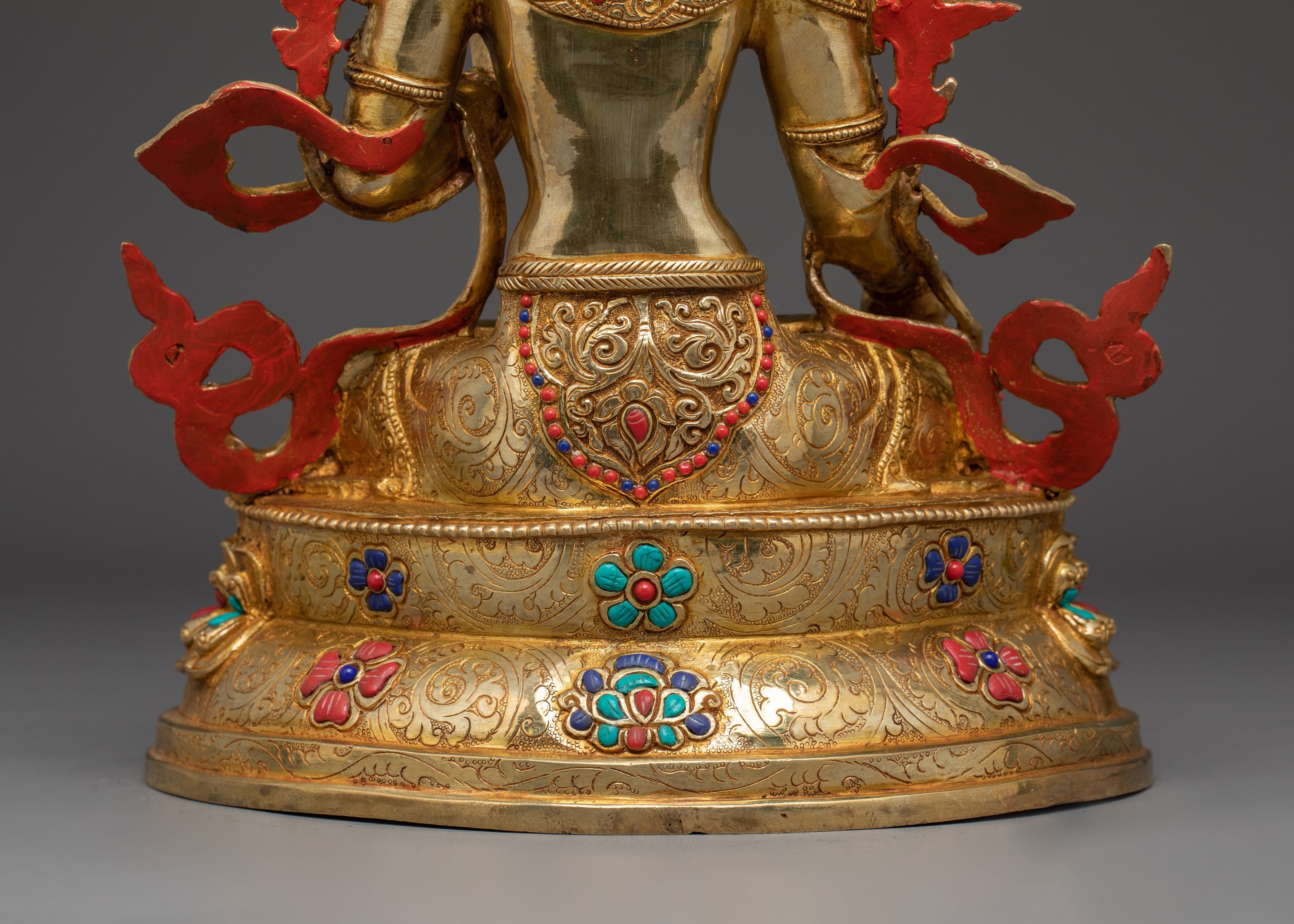 Peaceful Compassion Deity of White Tara | The Bodhisattva of Long Life