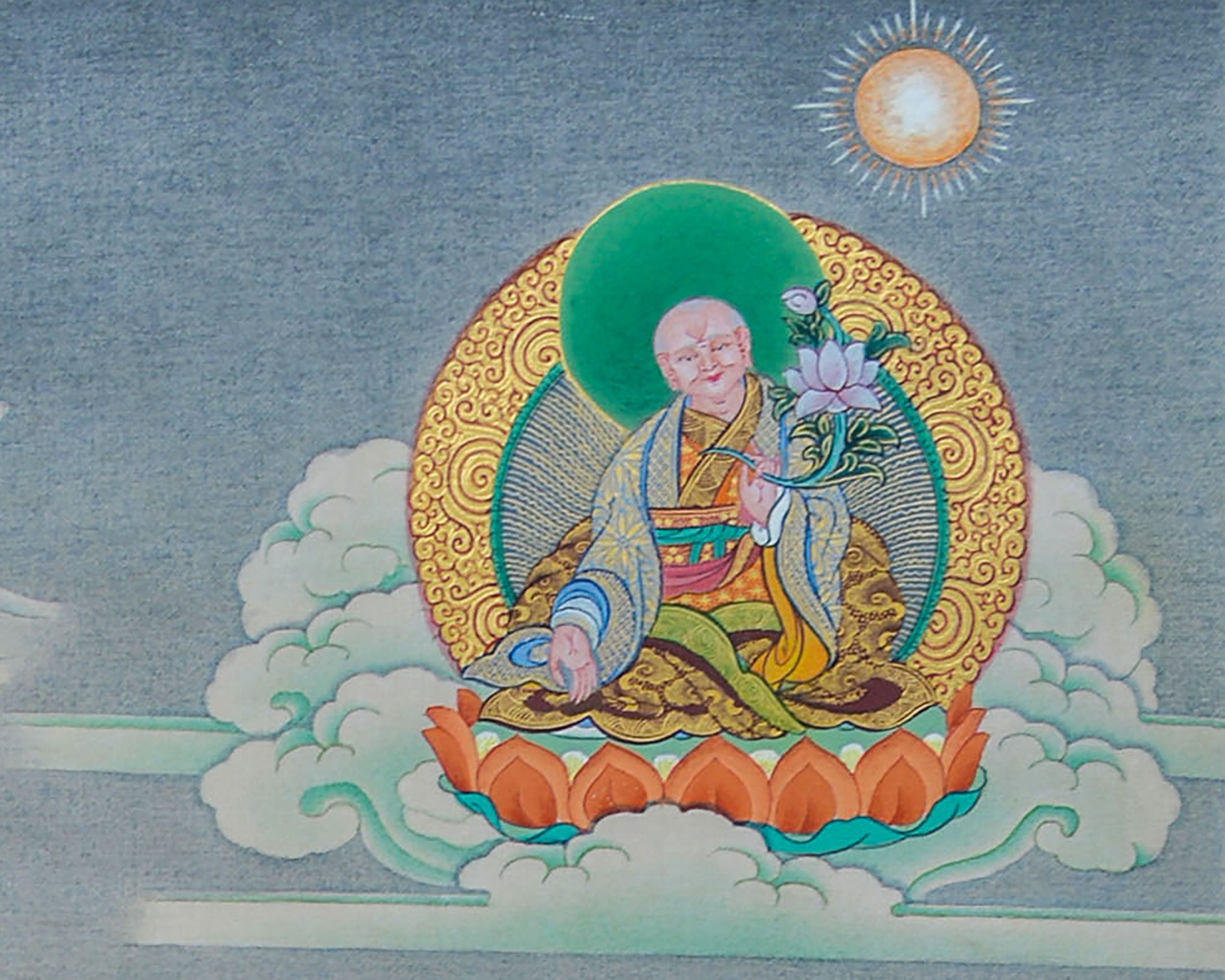 Hand-Painted Hevajra Thangka for Home Deco | A Great Compassion of Vajrayana Buddhism | Nepal Art