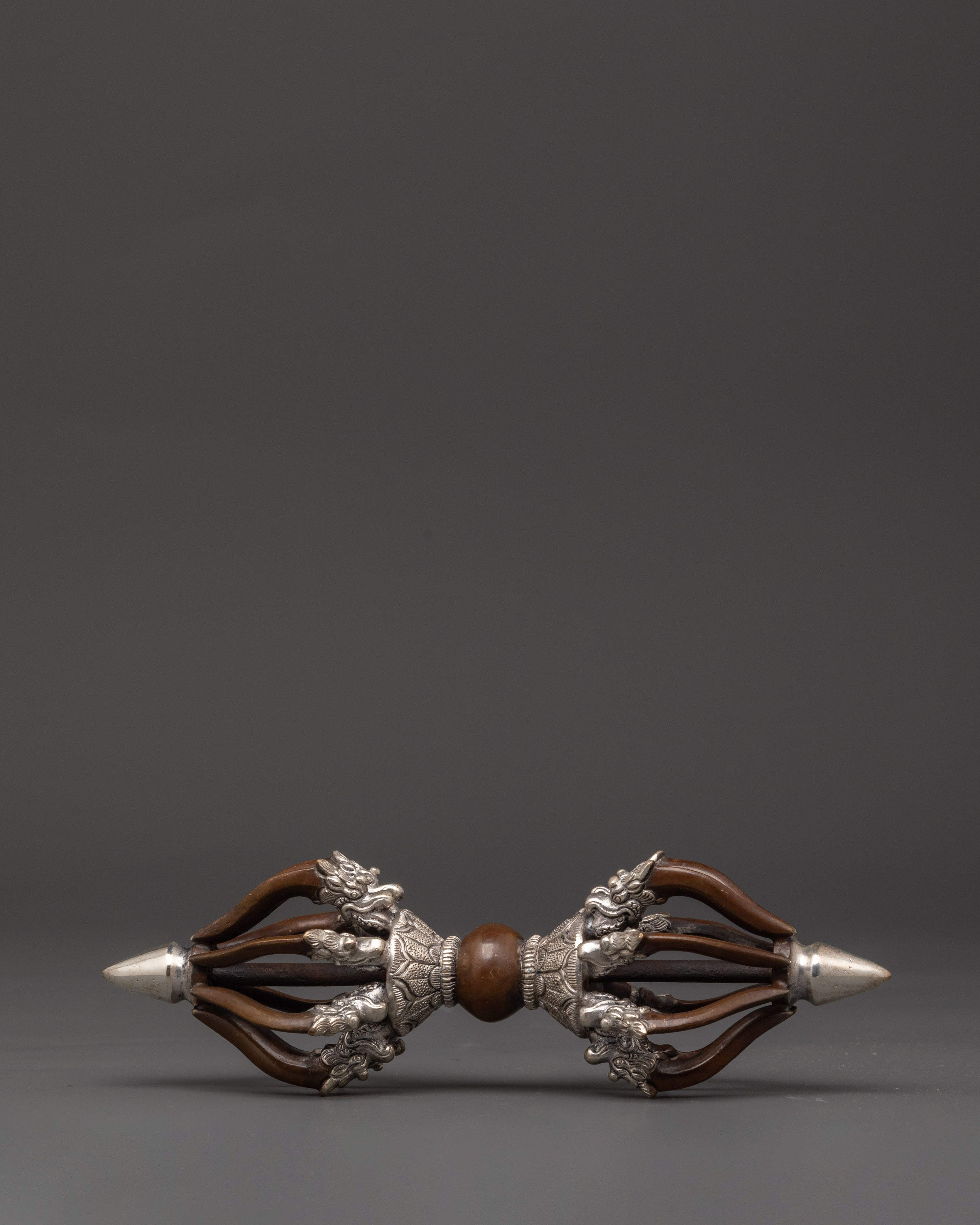 Buddhist Silver plated Dorje