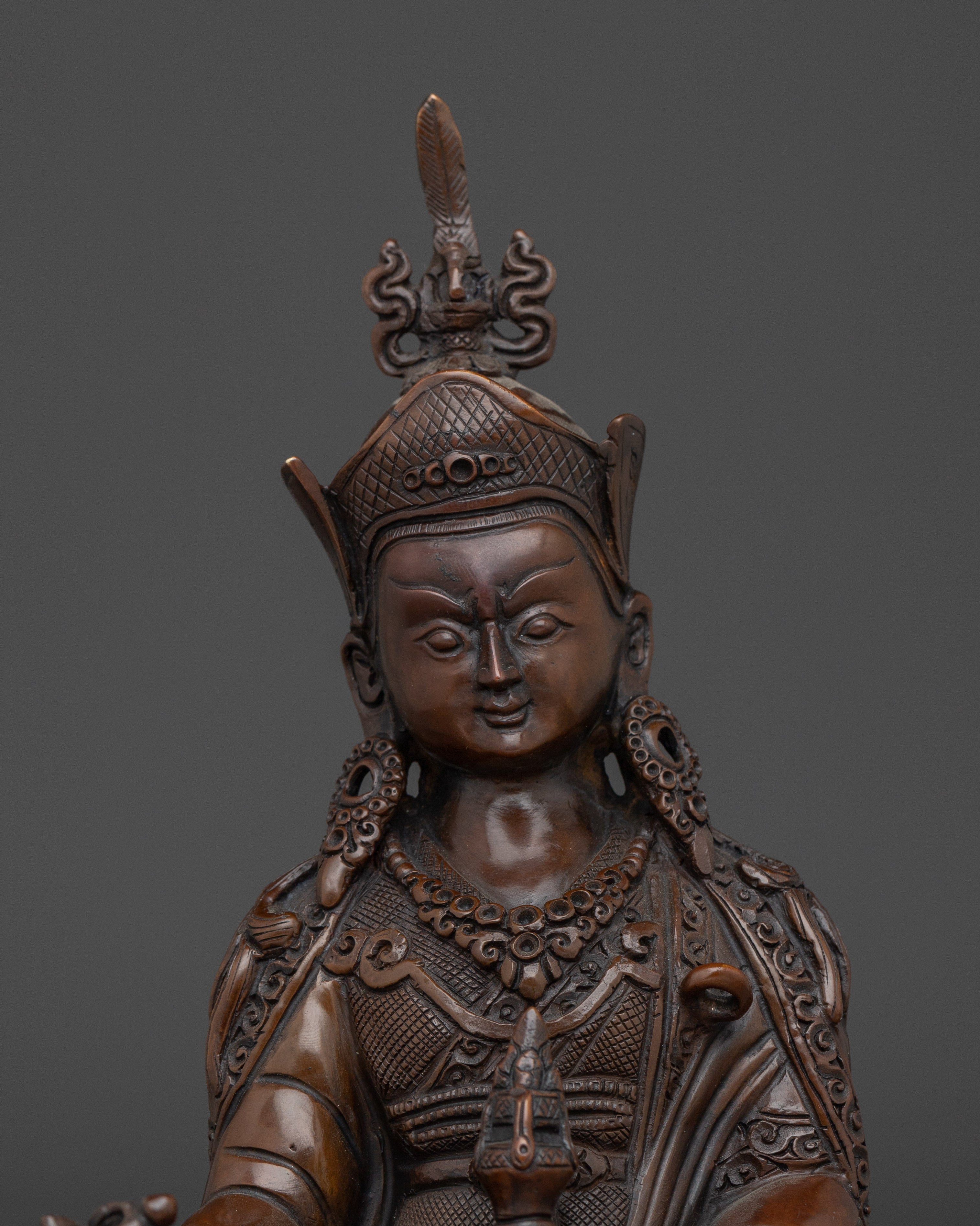 Spiritual Protector Guru Rinpoche Artwork | The Tantric Sage of Himalayan Buddhism