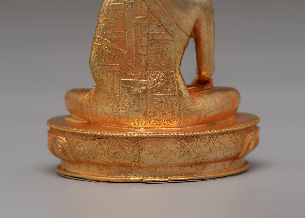 Historic Shakyamuni Buddha Copper Statue | A Symbol of Peace & Enlightenment