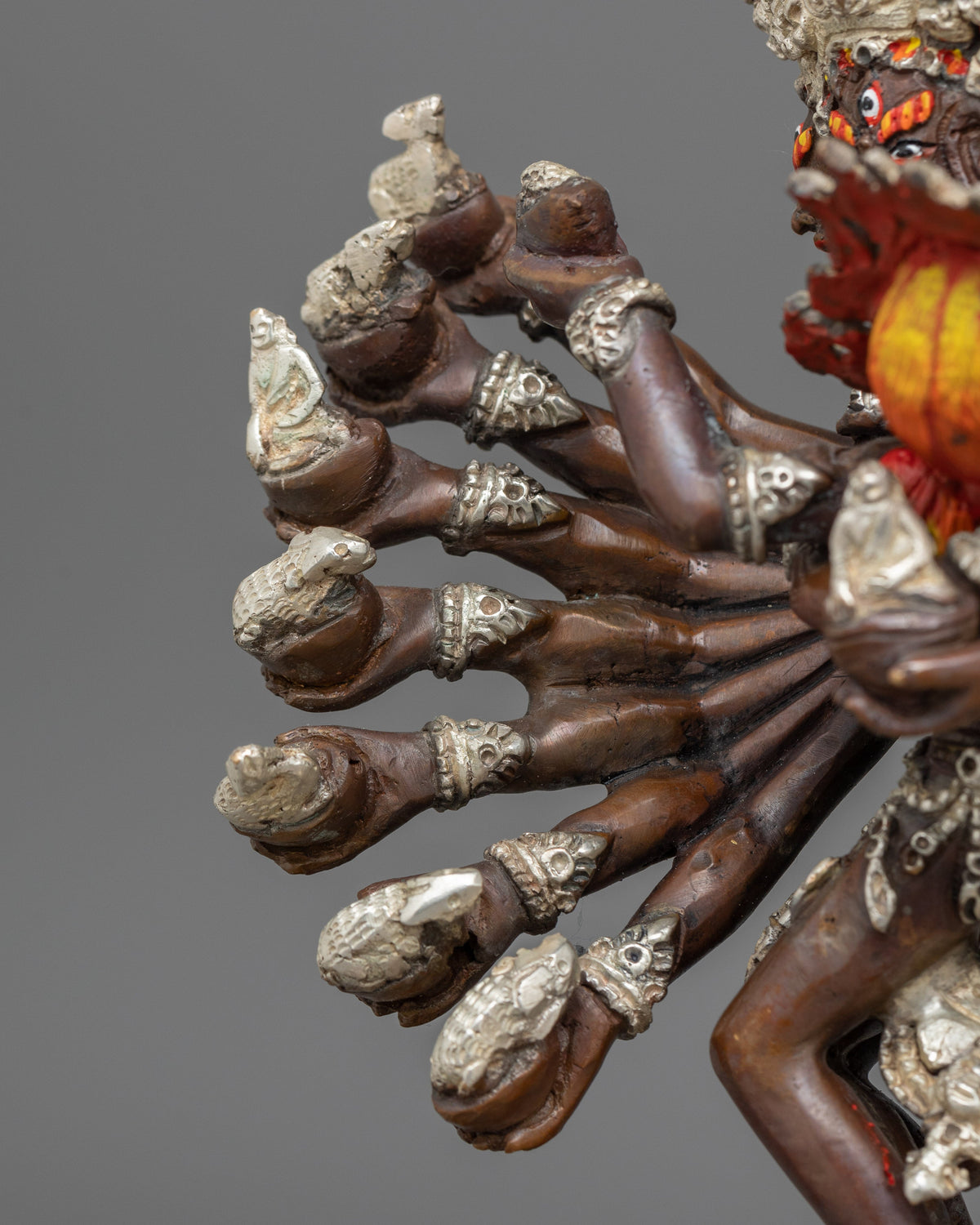 Hevajra Fierce Protector of the Dharma Statue | Wisdom and Compassion with Nairatmya