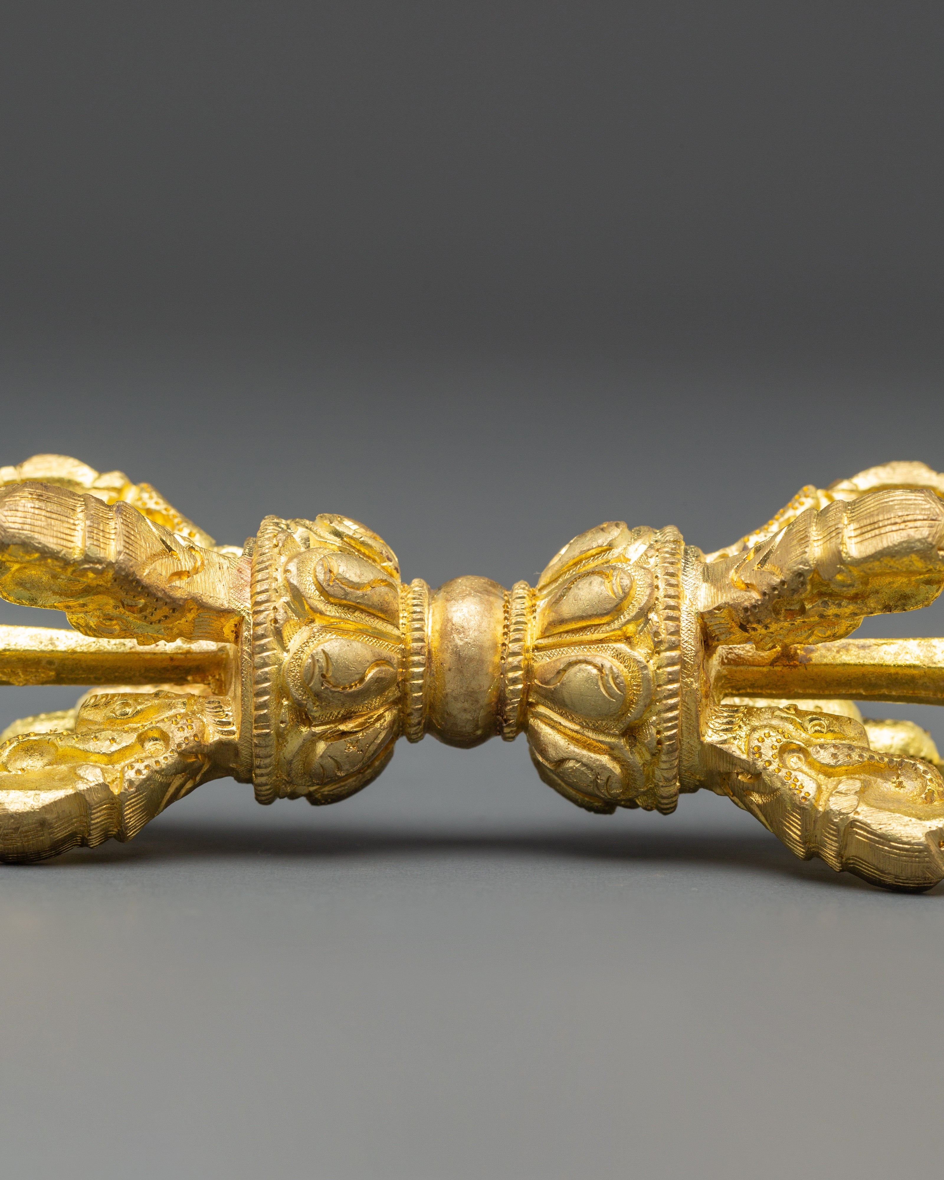 Handcrafted Bell and Vajra for Ritual Use | Tibetan Buddhist Spiritual Tools