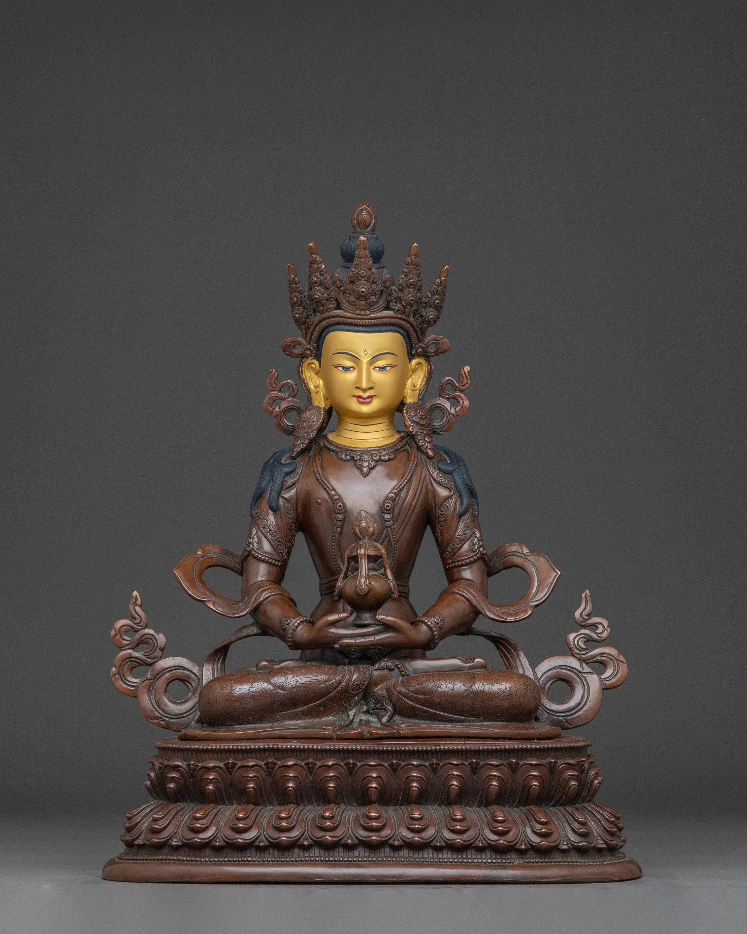tibetan-amitayus-sculpture