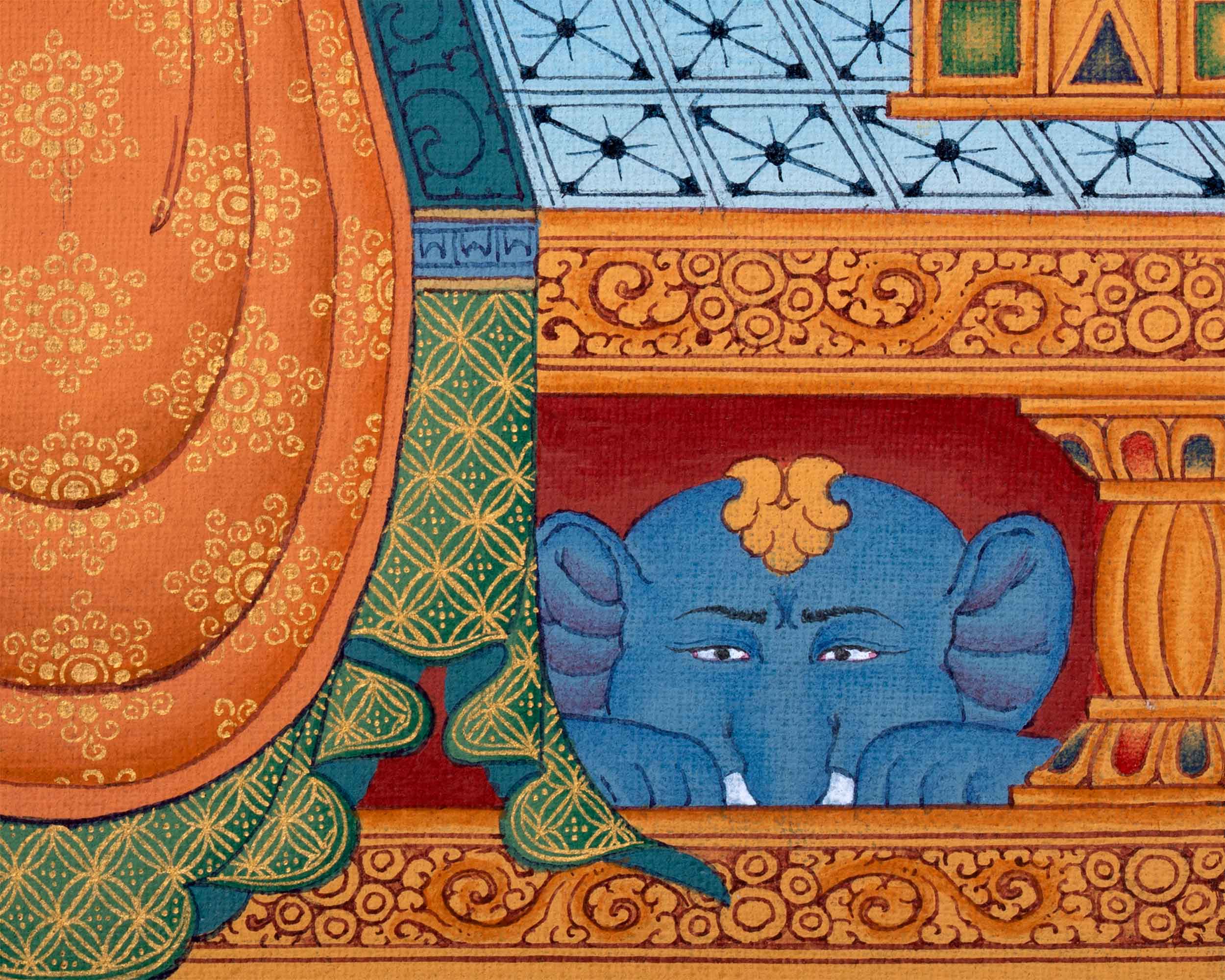 Kurukulla: Traditional Thangka Print | Stunning Kurukulla Wall Hanging | Tibetan Buddhism