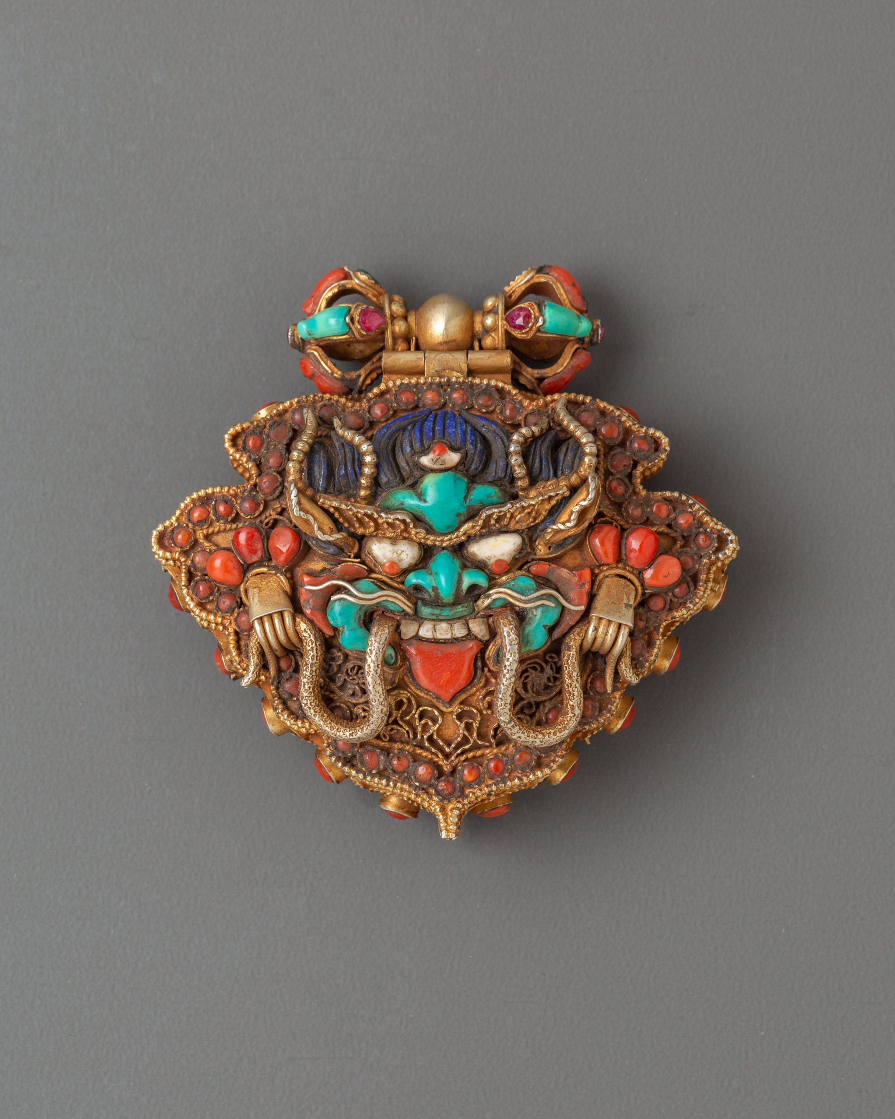 Handmade Chhepu Ghau Box Pendant