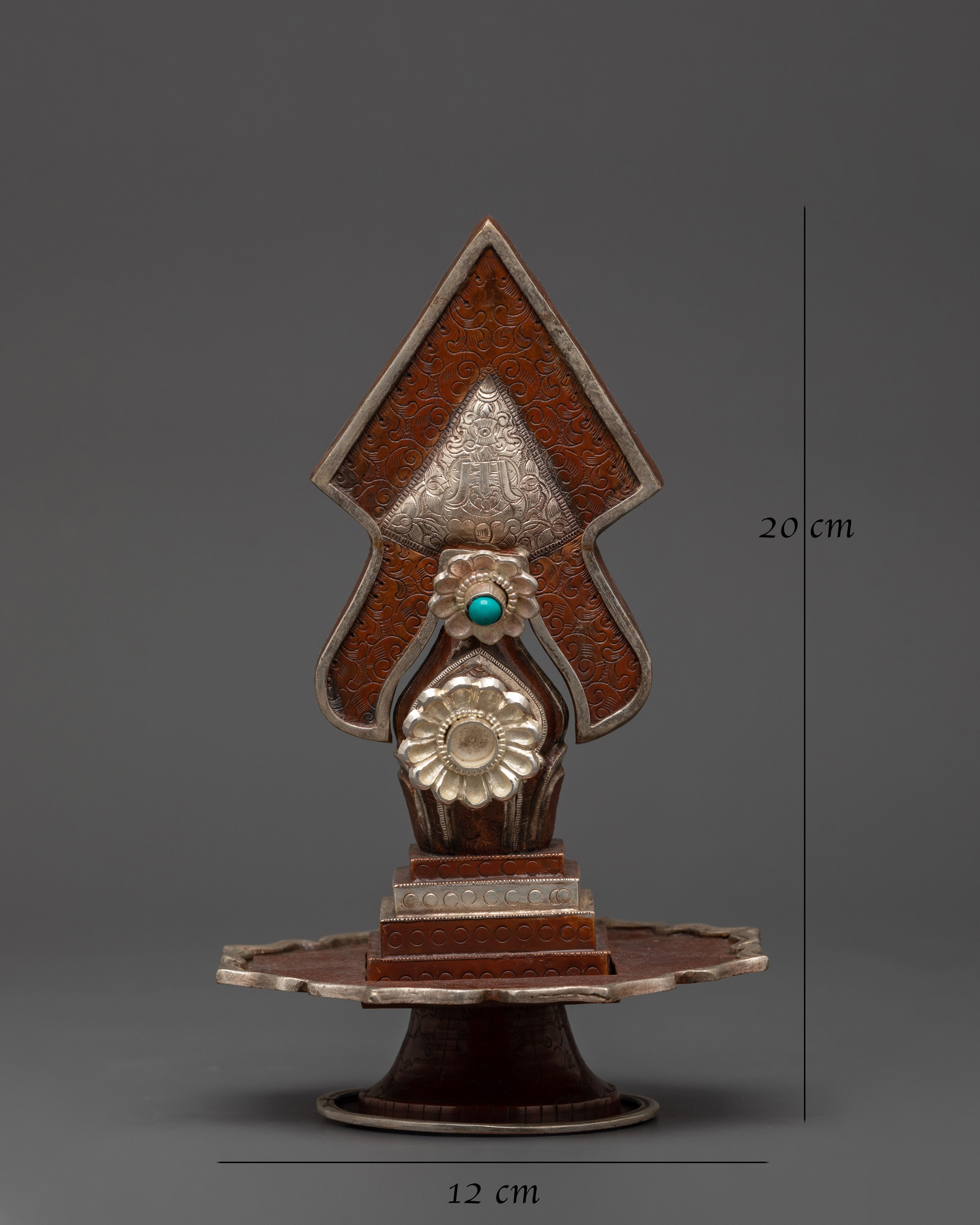 Sacred Torma Offering Sculpture | Tibetan Ritual Art for Altar or Sacred Space