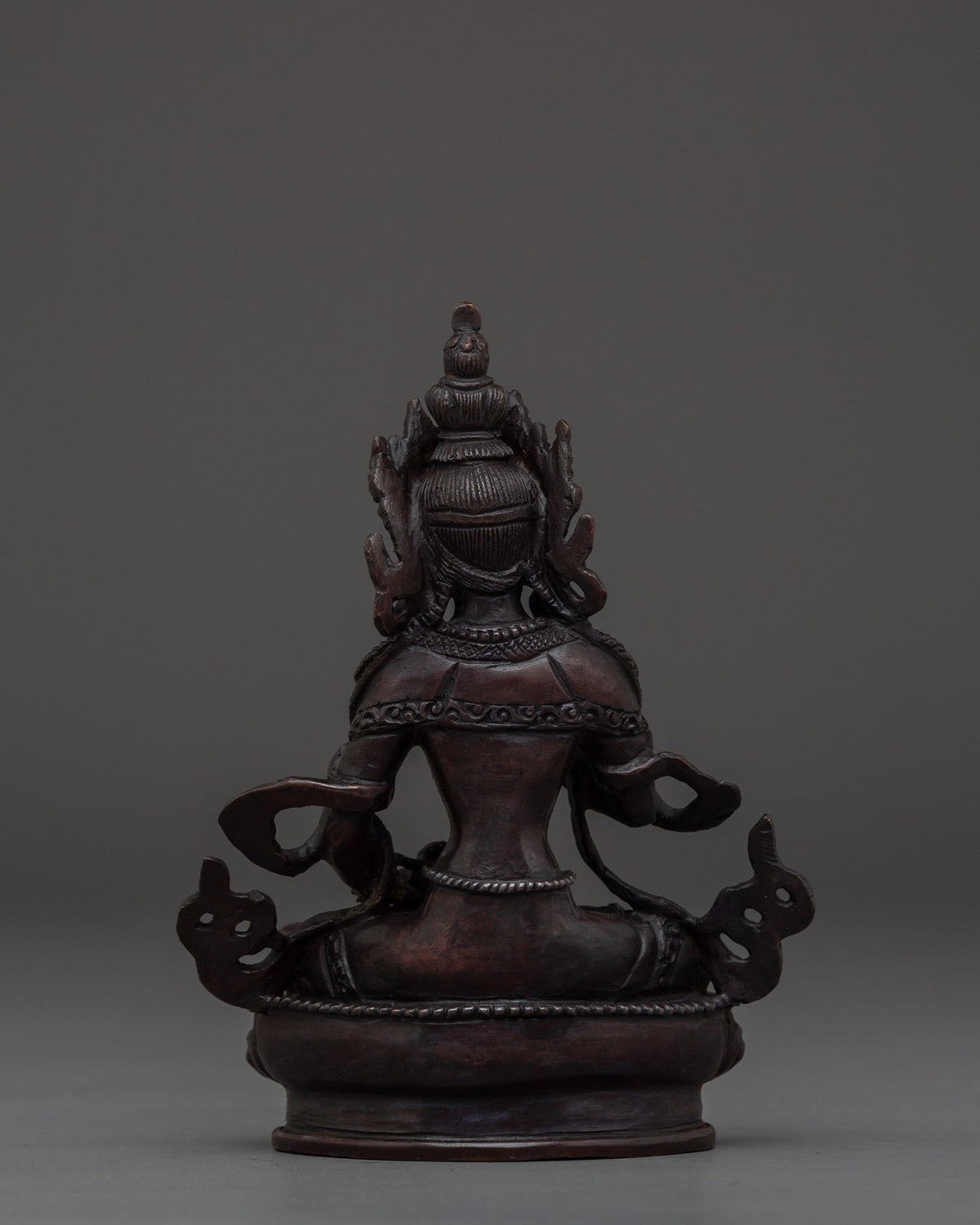 Oxidized Copper Vajrasattva | Statue for Meditation & Blessings