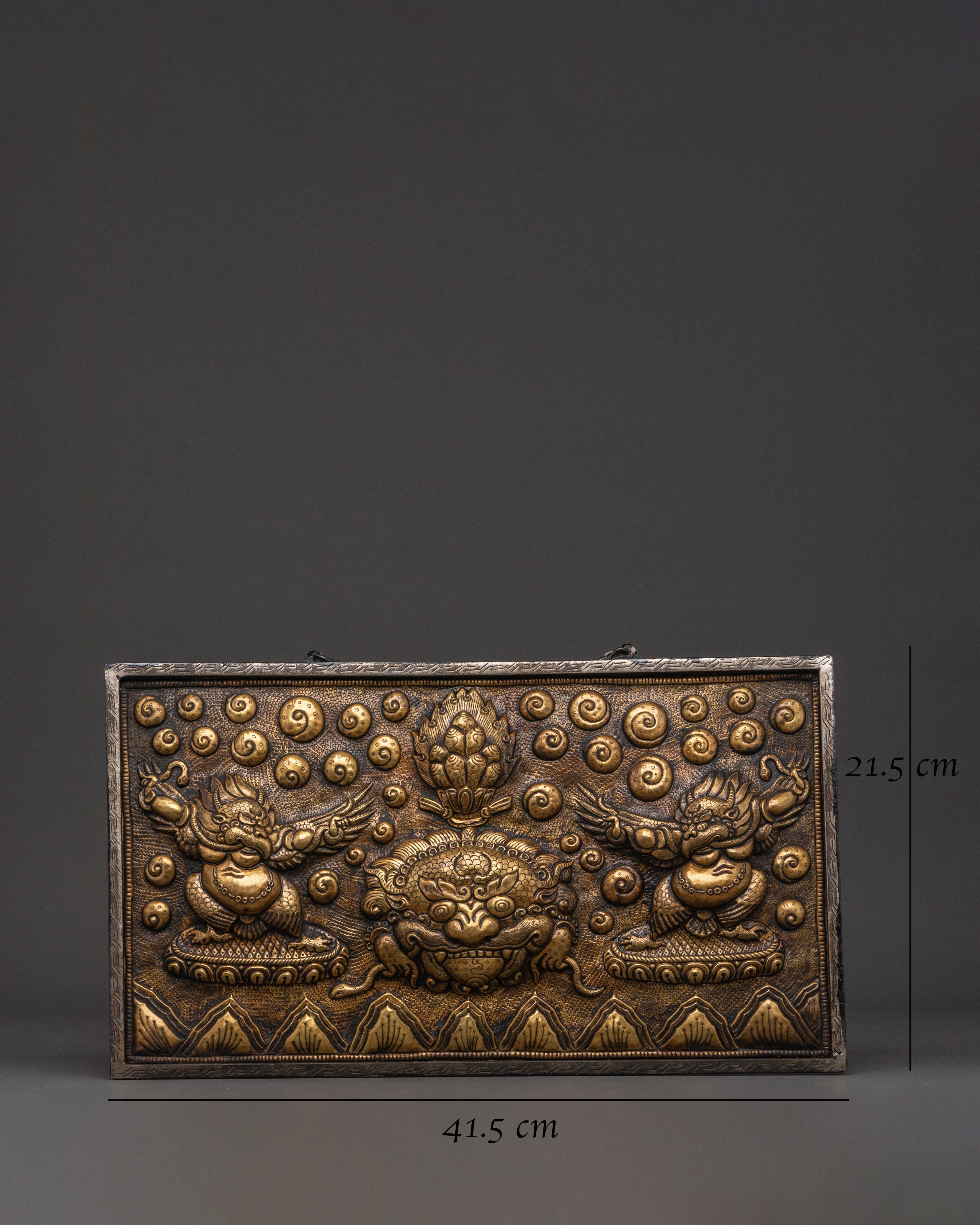Handcrafted Tibetan Wall Hanging | Sacred Buddhist Decor