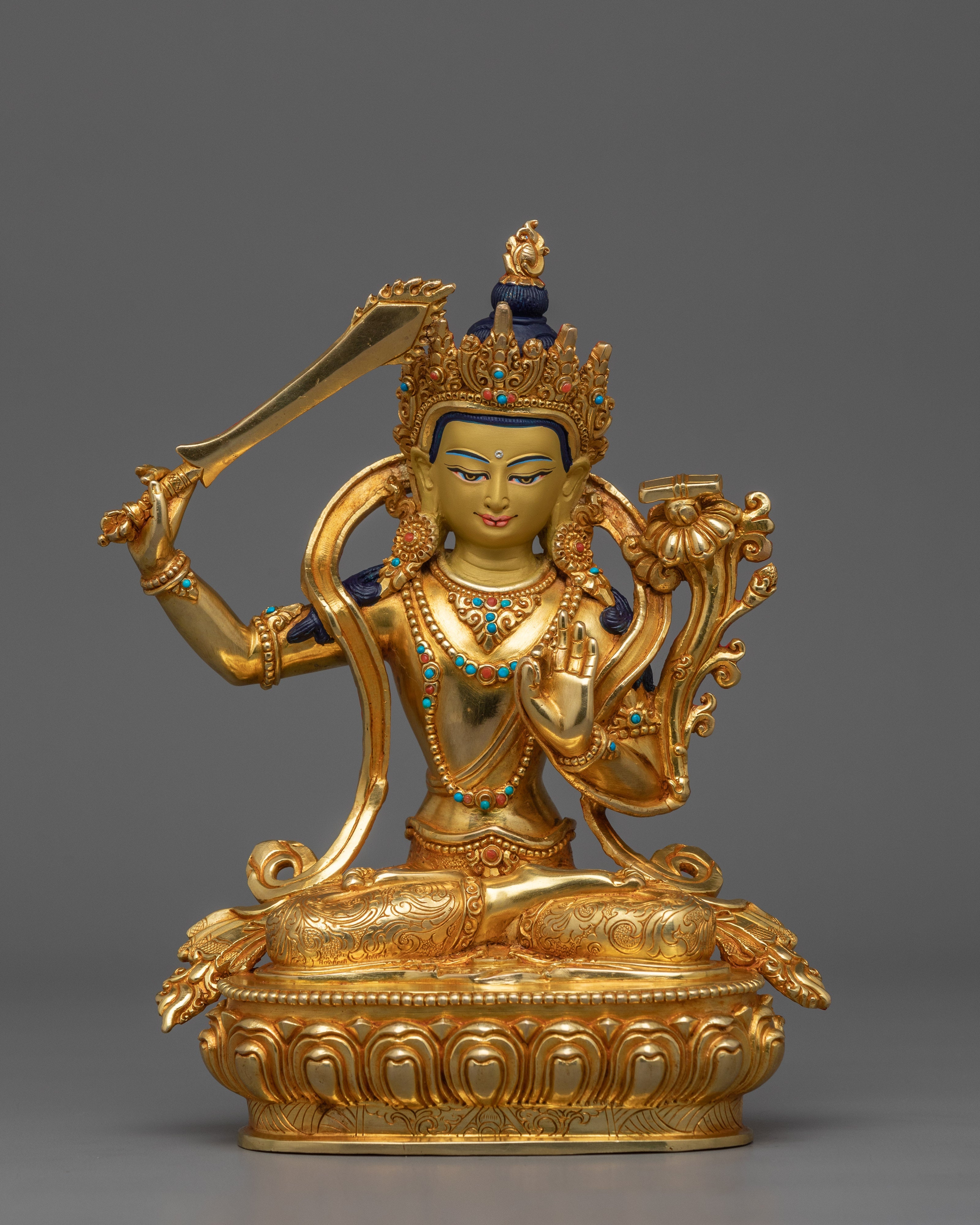 handmade-golden-manjushri