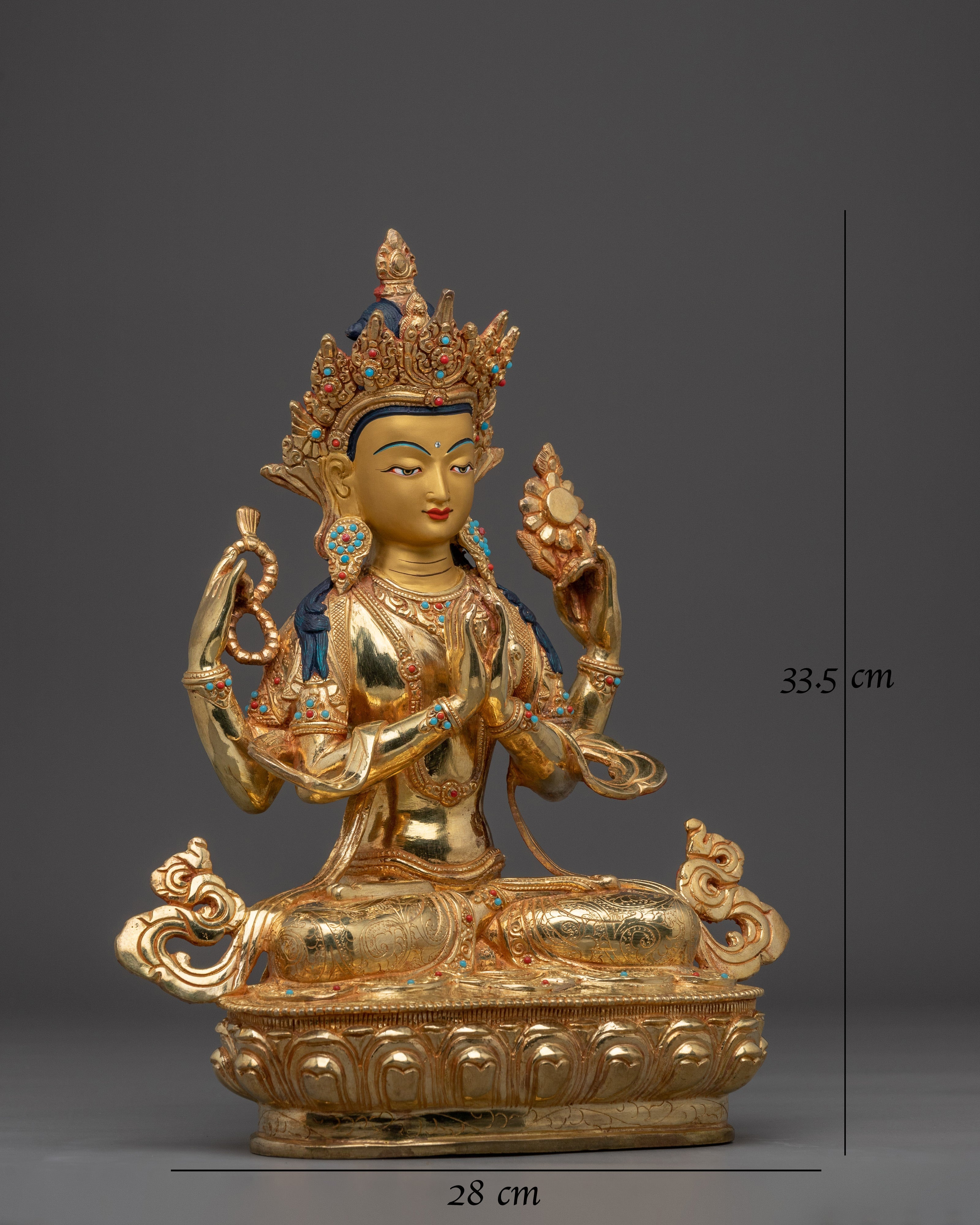 Handmade Avalokiteshvara Spiritual Decor