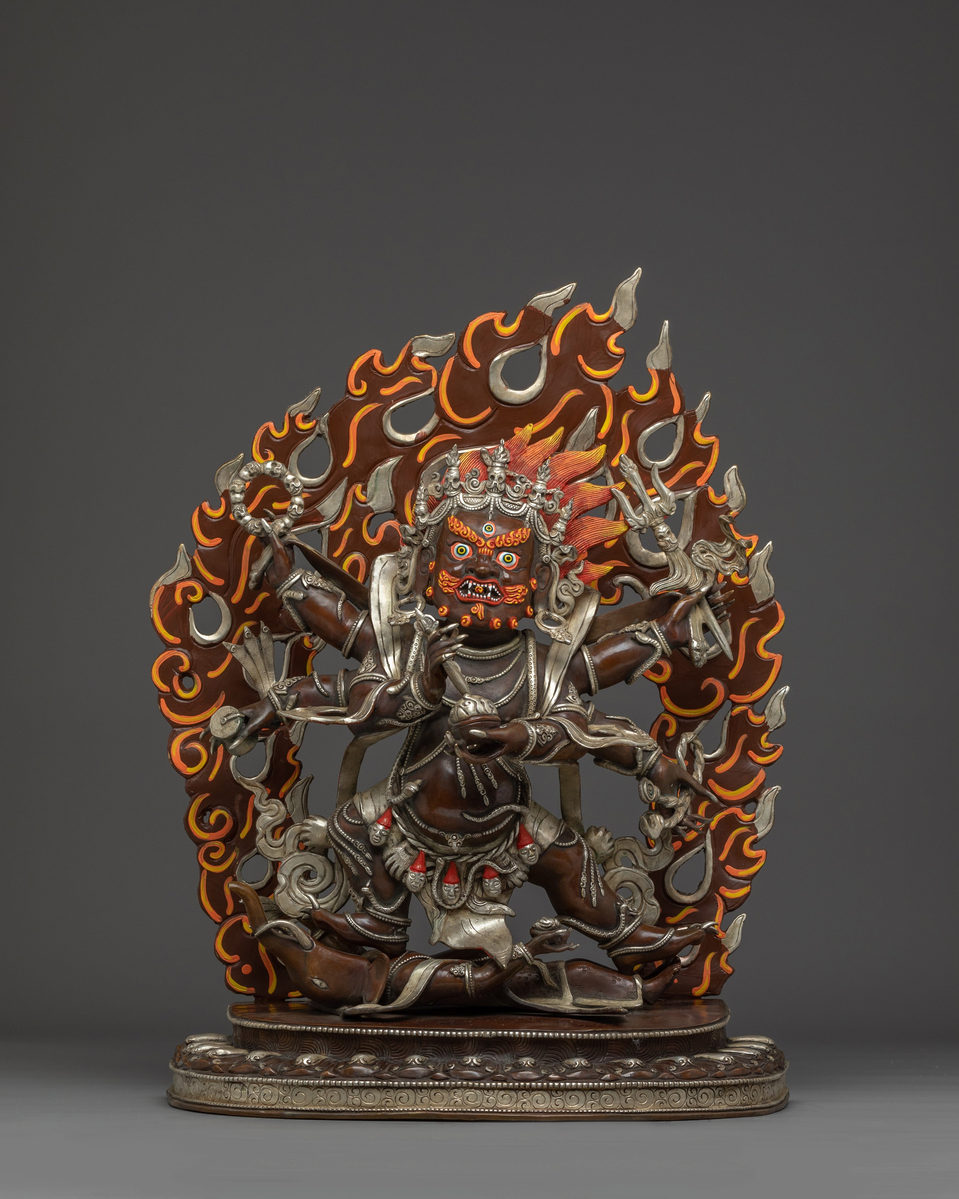 Tibetan Protector Six Armed Mahakala