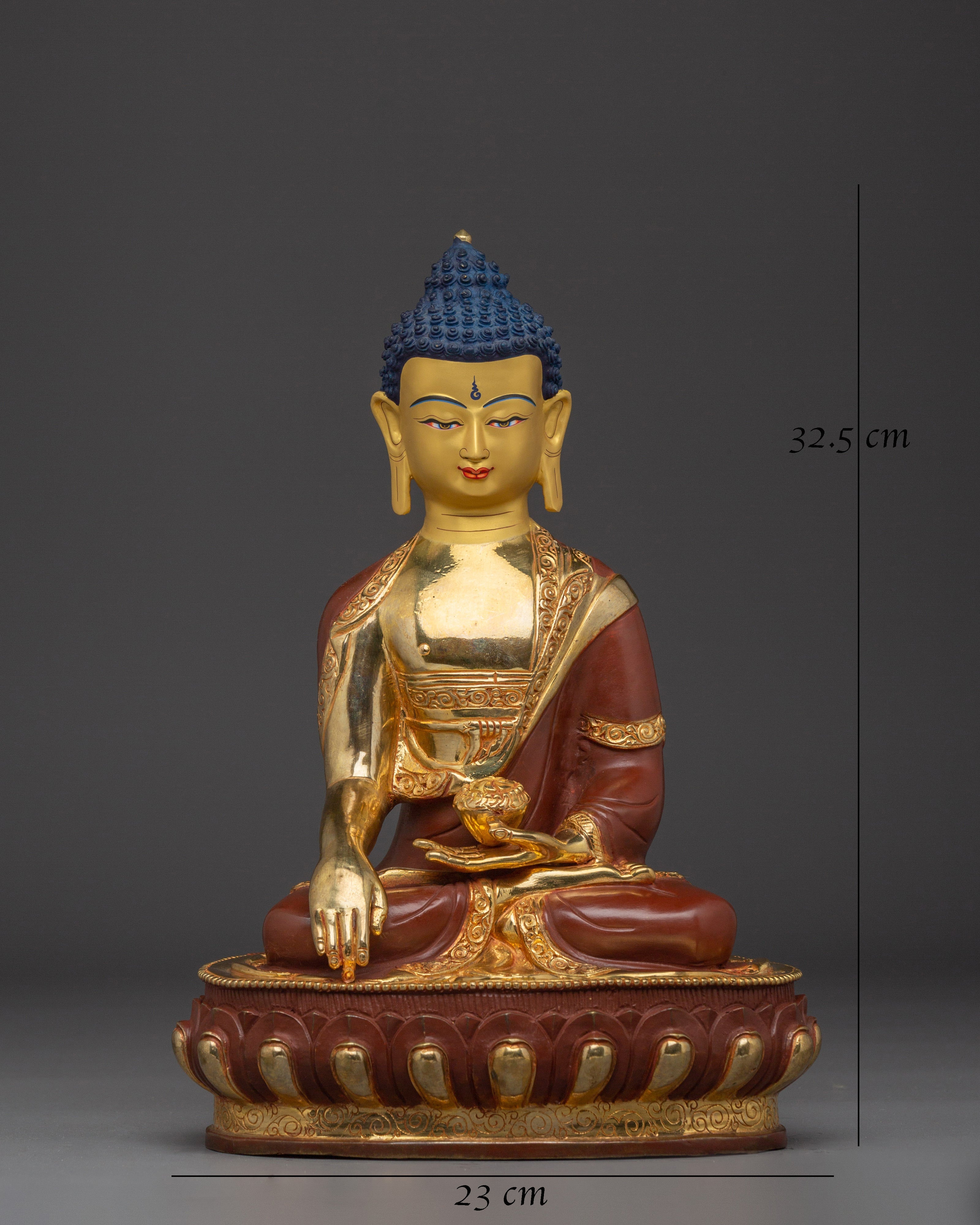Shakyamuni Buddha Founder of Buddhism Statue | Sculpture for Meditation & Spiritual Growth