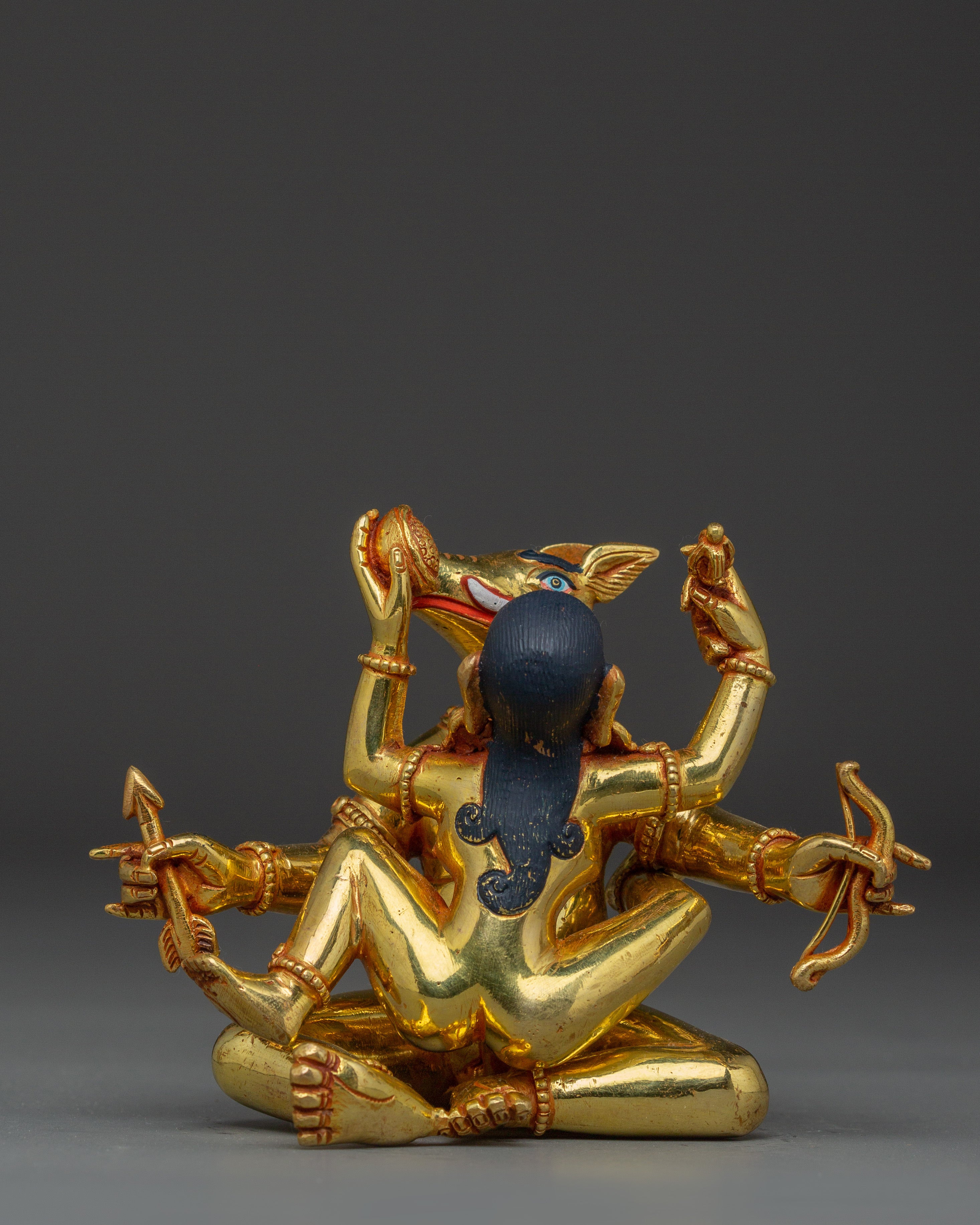 Varaha with Consort Statue