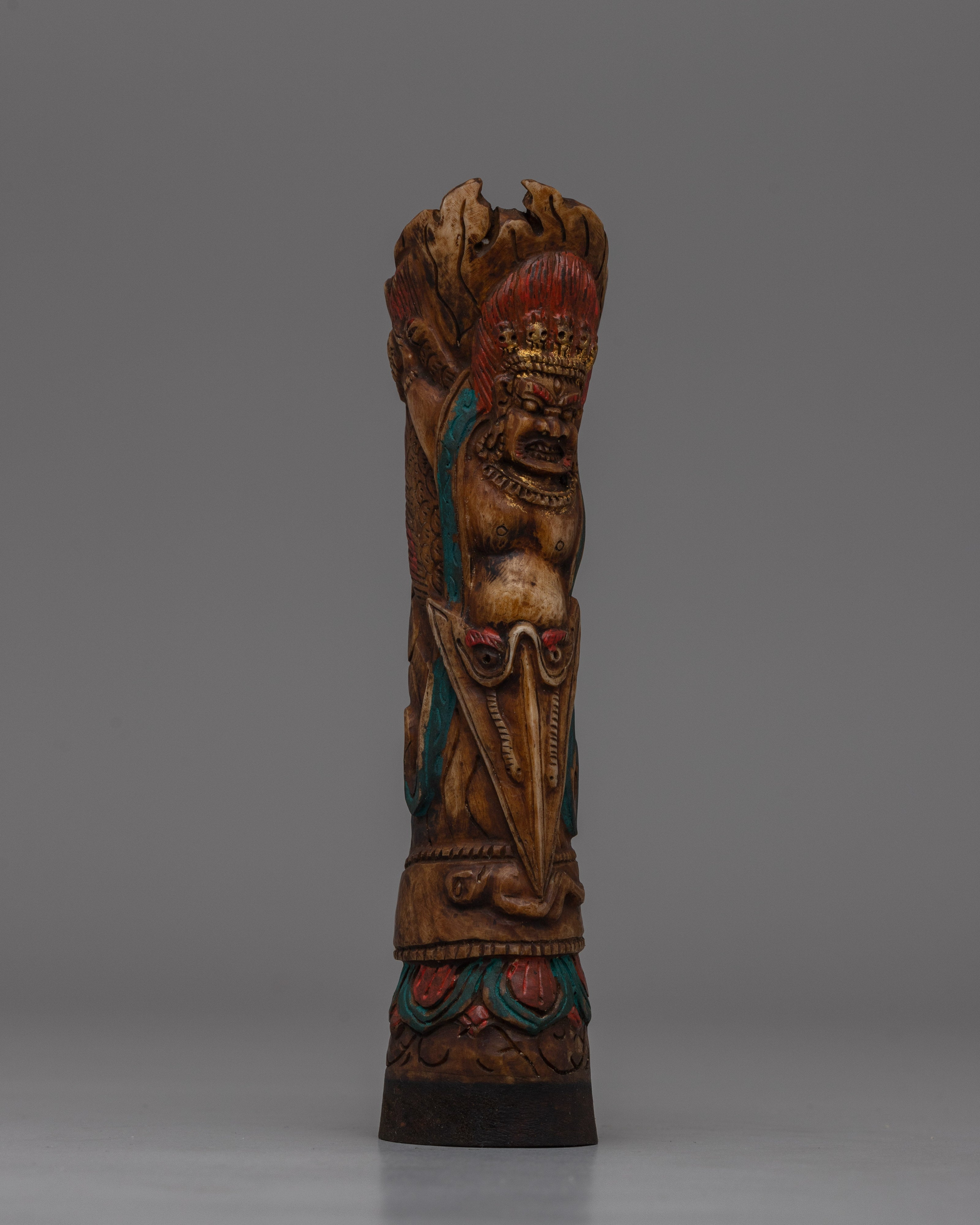 Handcrafted Mahakala Statue | Guardian of Tibetan Buddhism