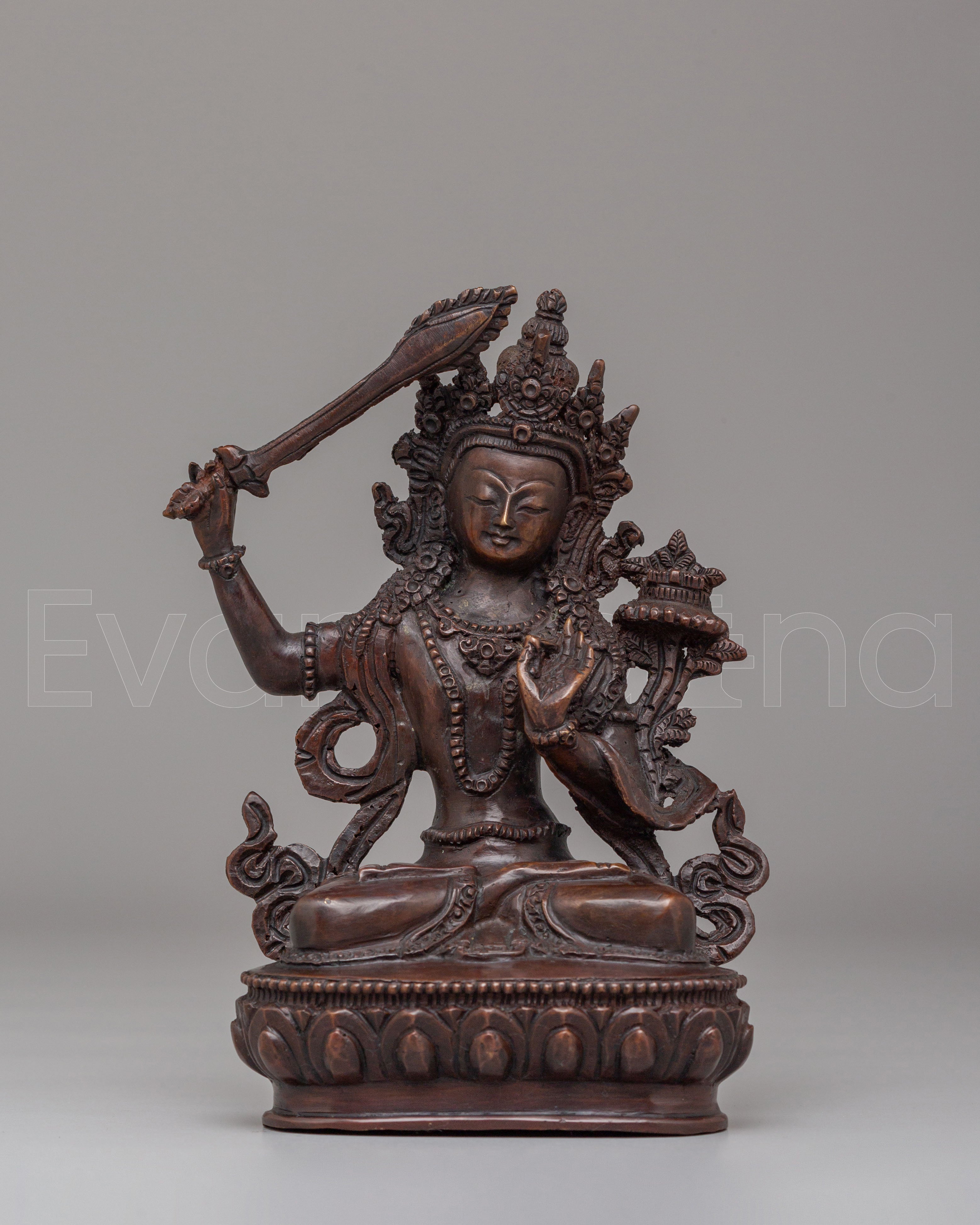 Manjushri Deity Statue