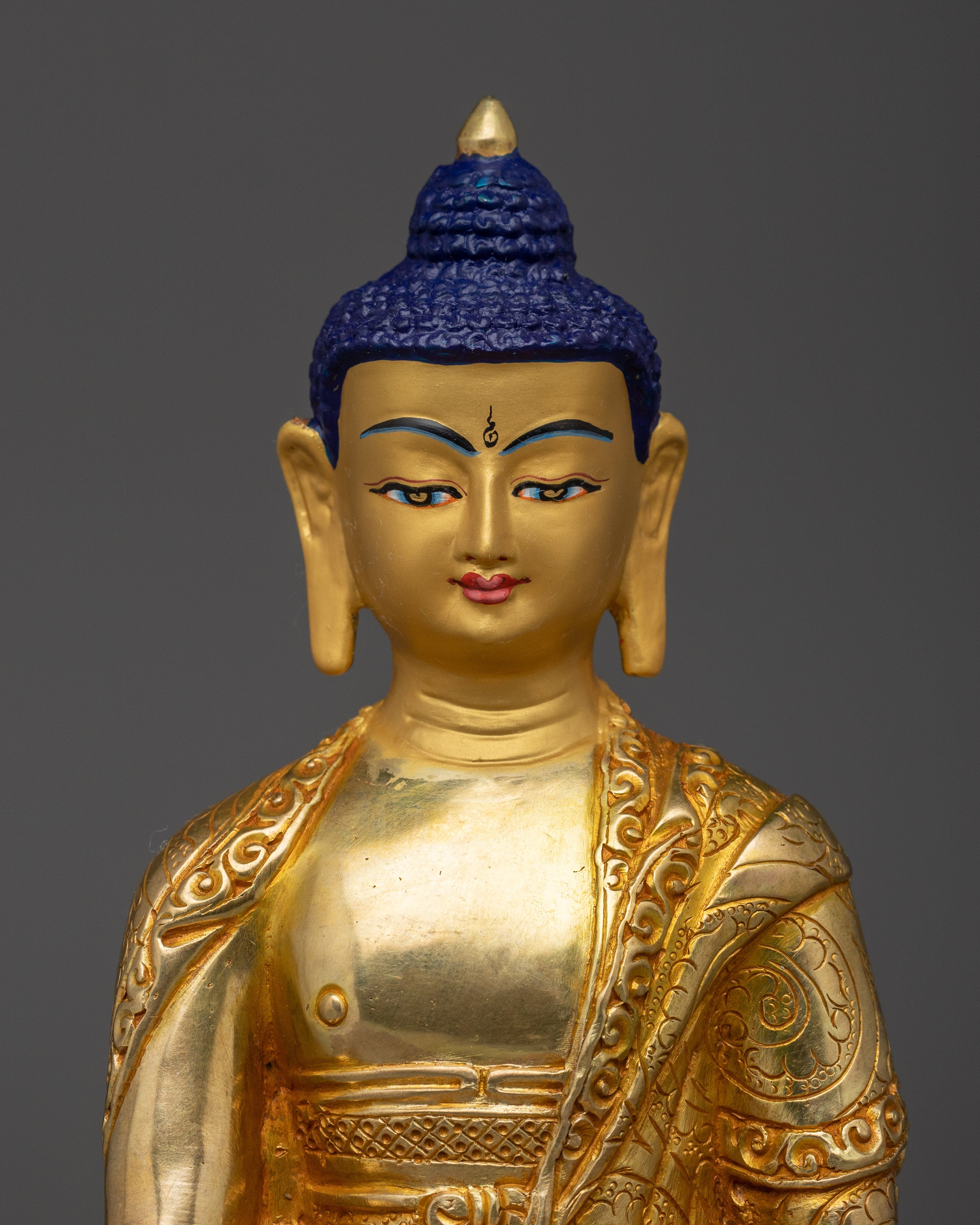 Enlightened Shakyamuni Buddha Golden Art | The Sage of Shakyas