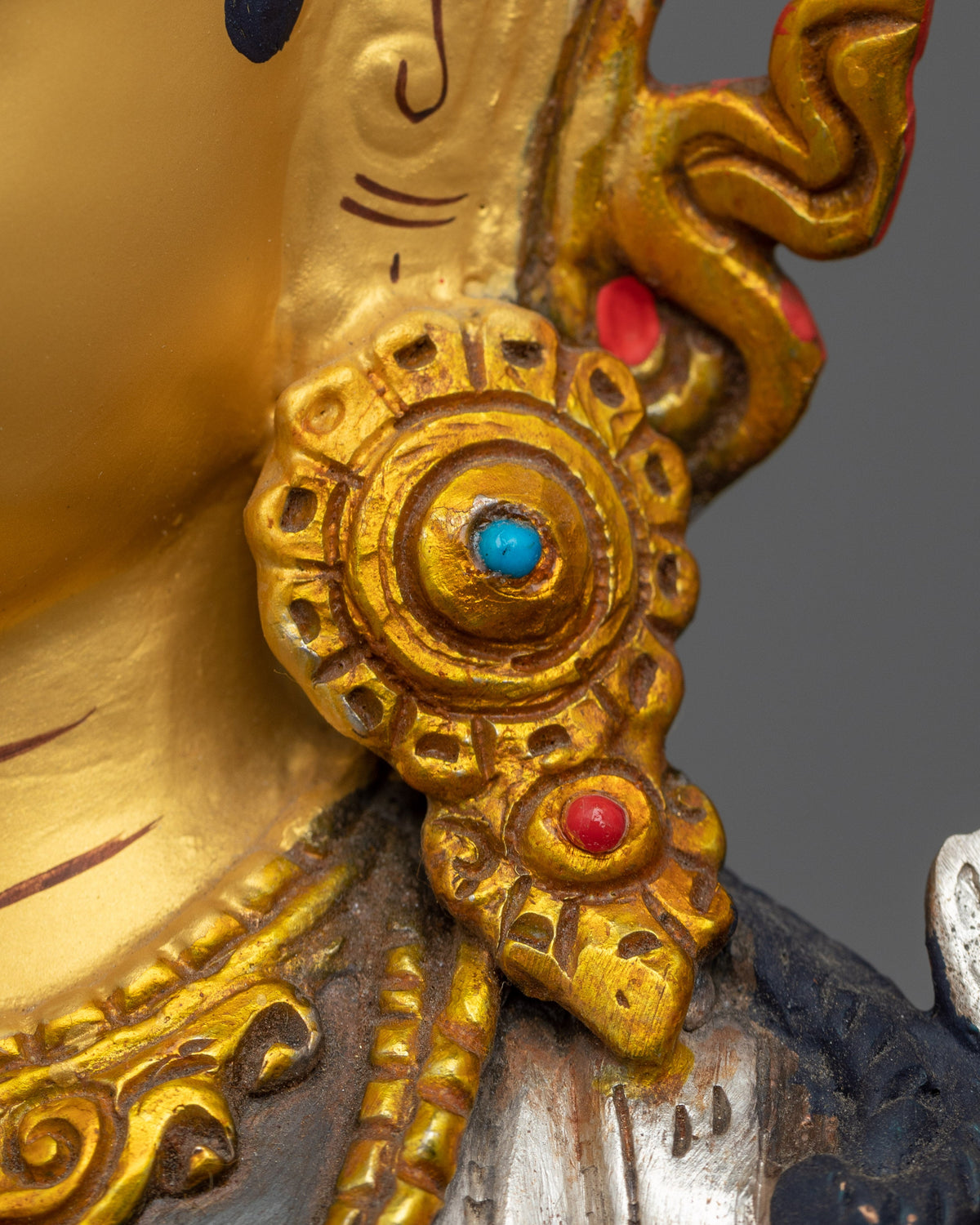 Elegant 14.5" White Tara Goddess Buddhism | Embrace the Compassionate Spirit of Tara Statue