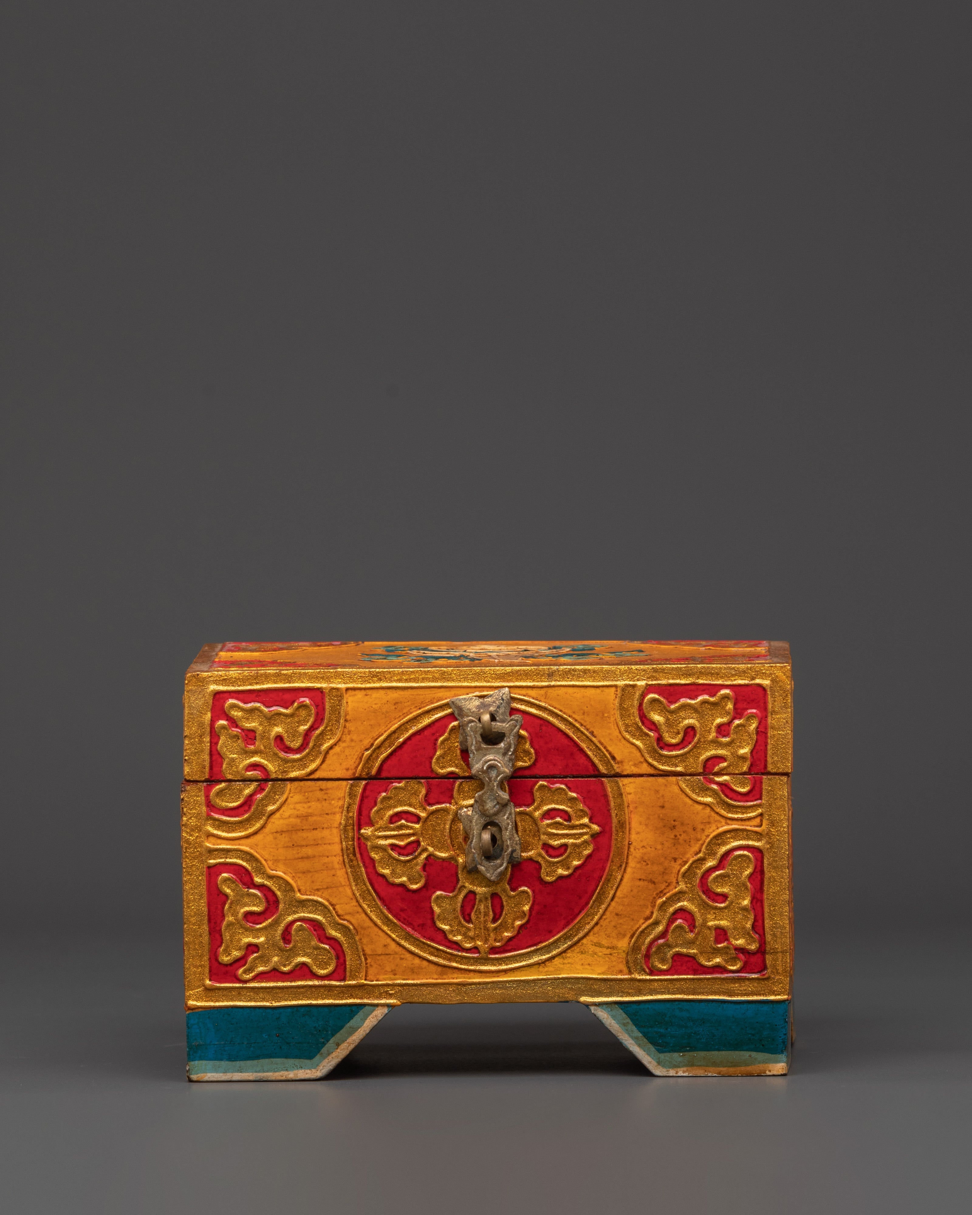 Hand Painted Tibetan Treasure Box