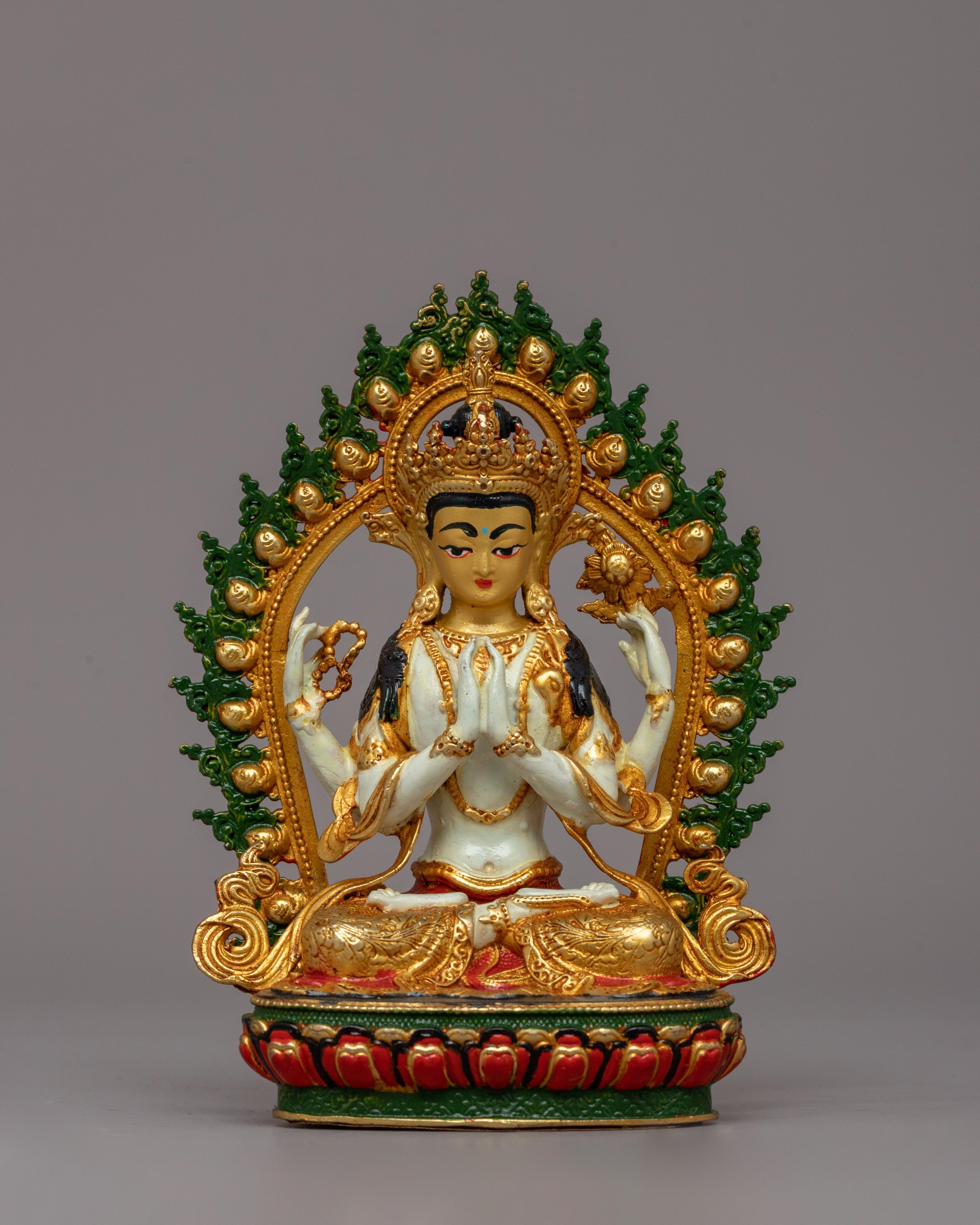 Phagpa Chenresig Figurine