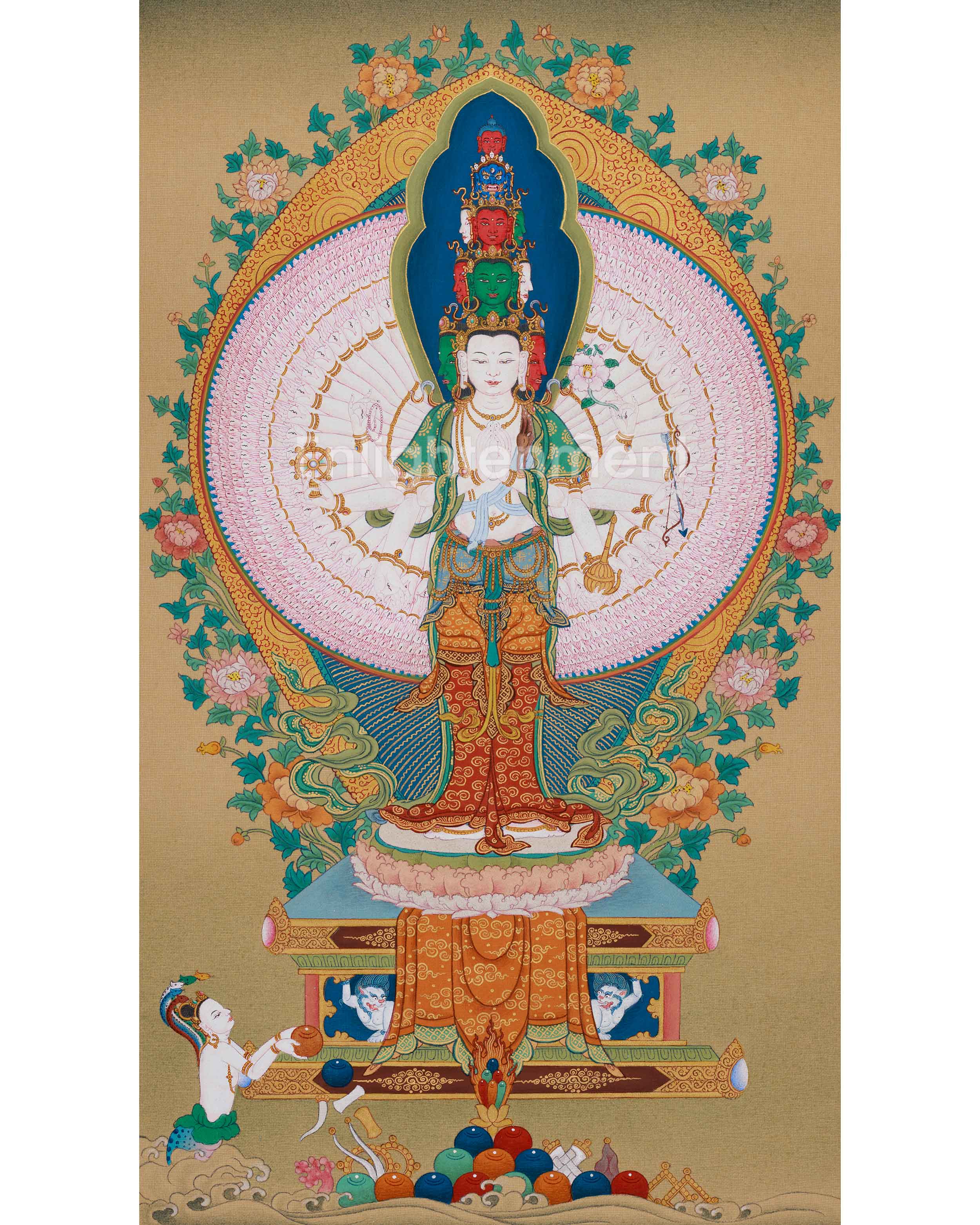 Tibetan Buddha Avalokiteshvara | The Bodhisattva Who Alleviates Suffering