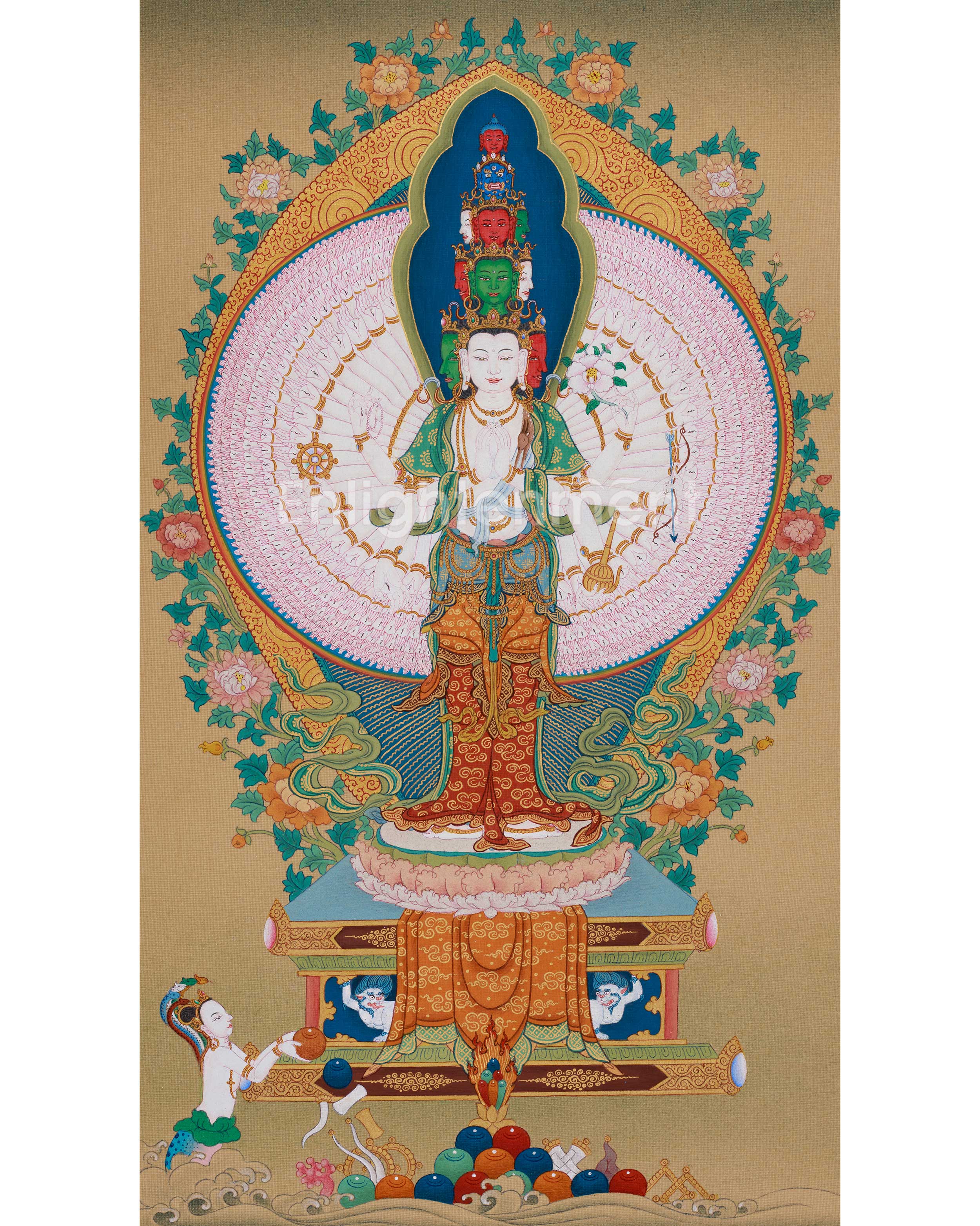 1000-armed-avalokiteshvara-painting