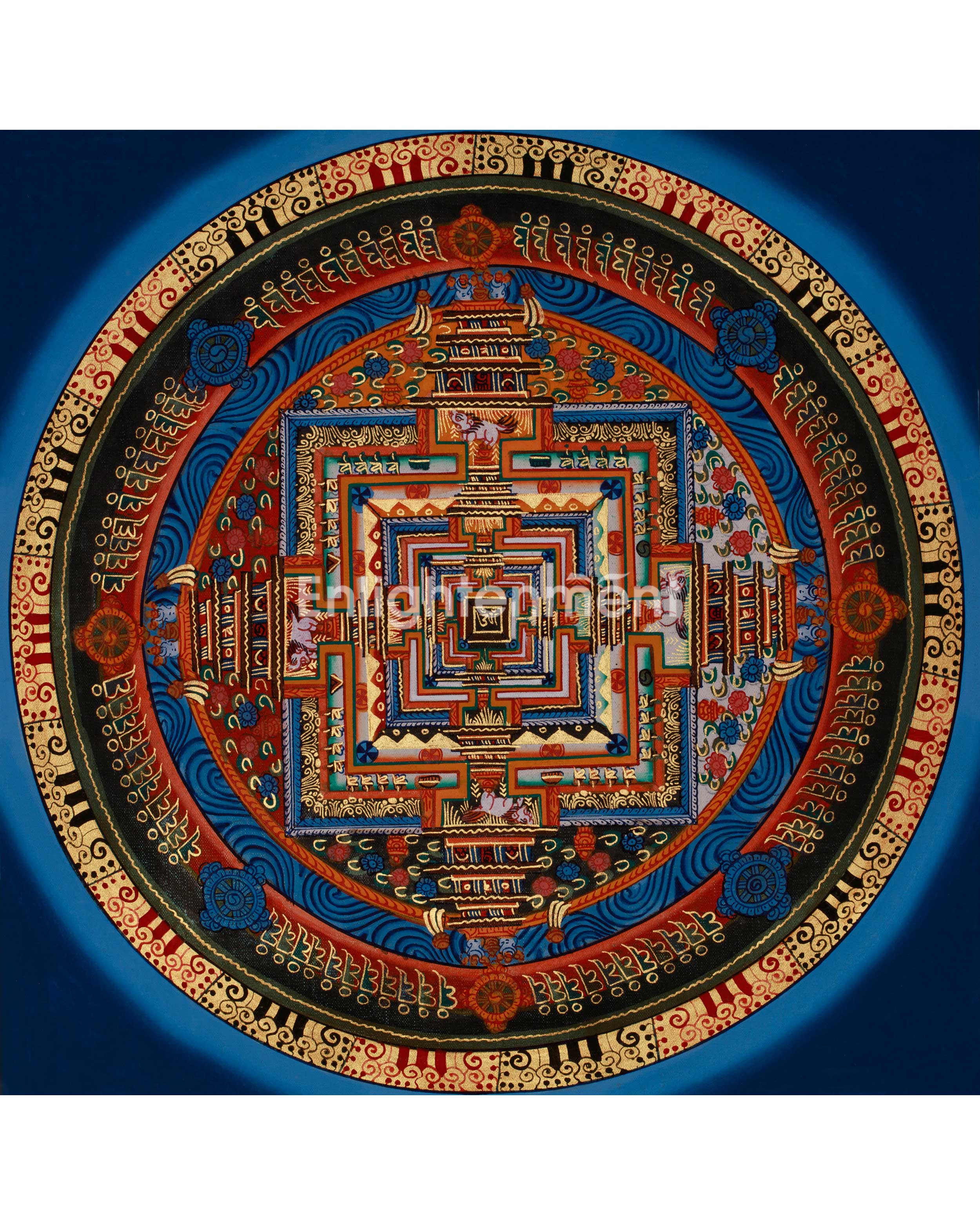 Buddhist Kalachakra Meditation Mandala | Enlightenment & Meditation