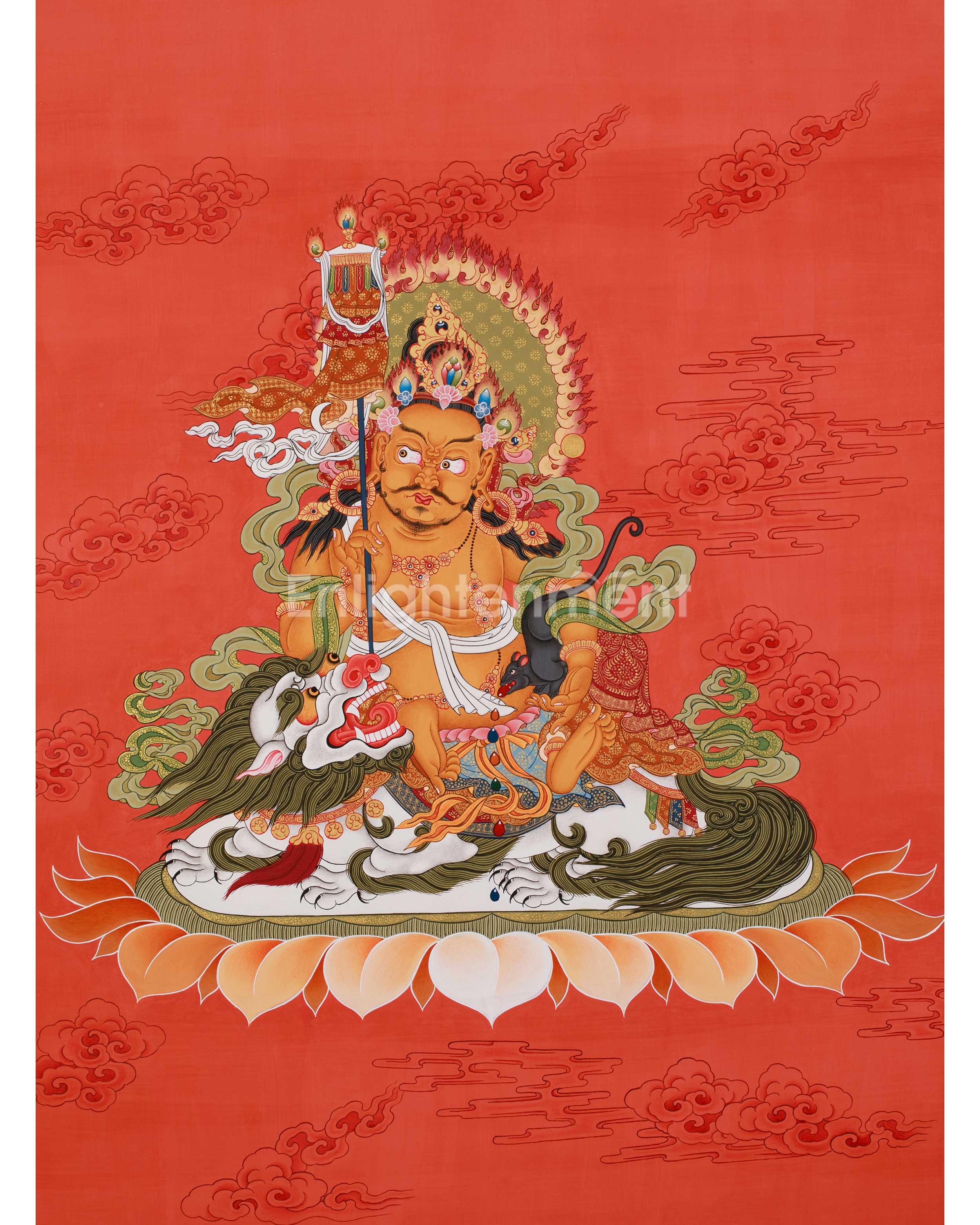 Namtoshe Buddha Thangka | Buddhist Art for Wealth and Protection