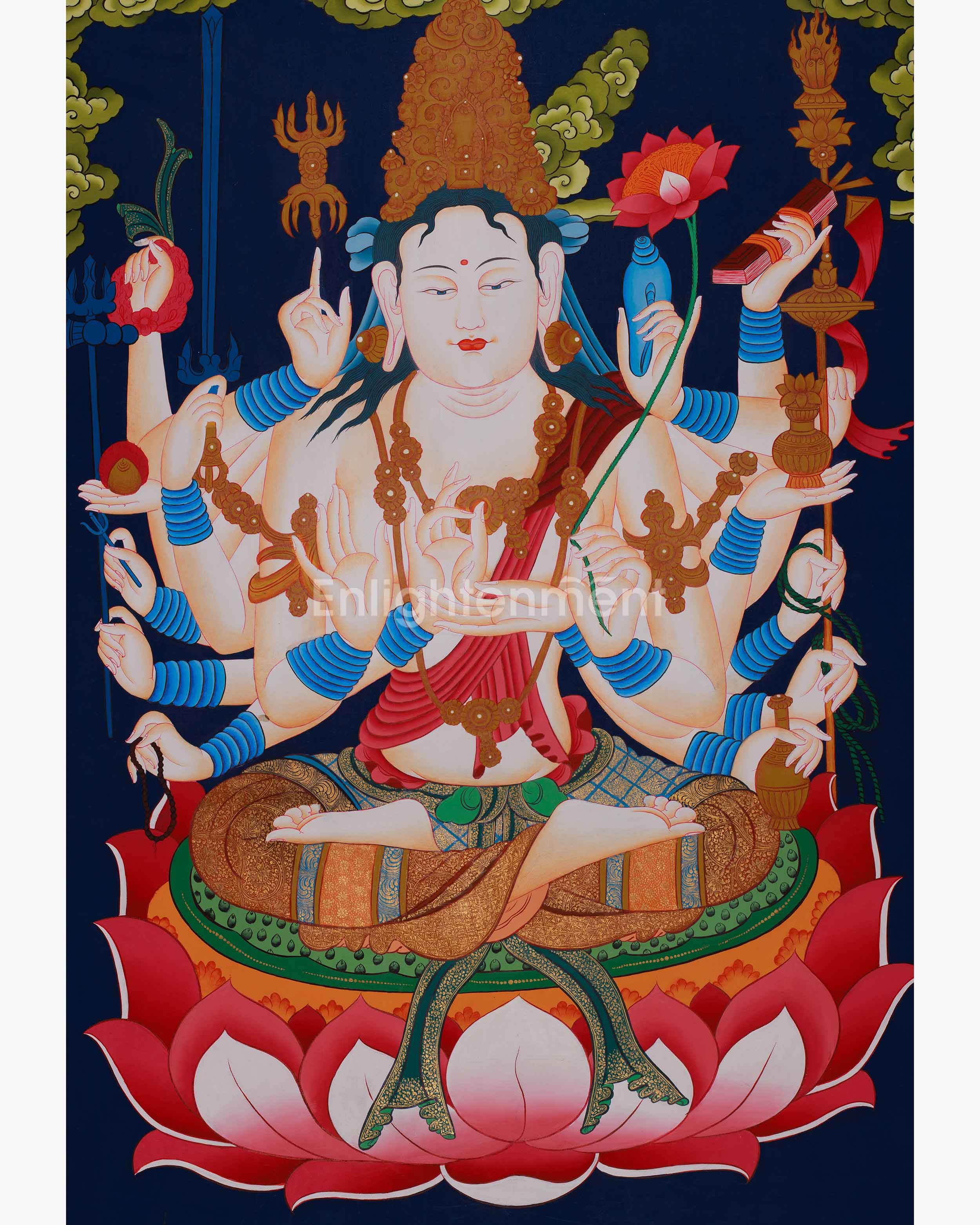 Juntei Kannon Artwork | Divine Mother of the Buddhist Deities